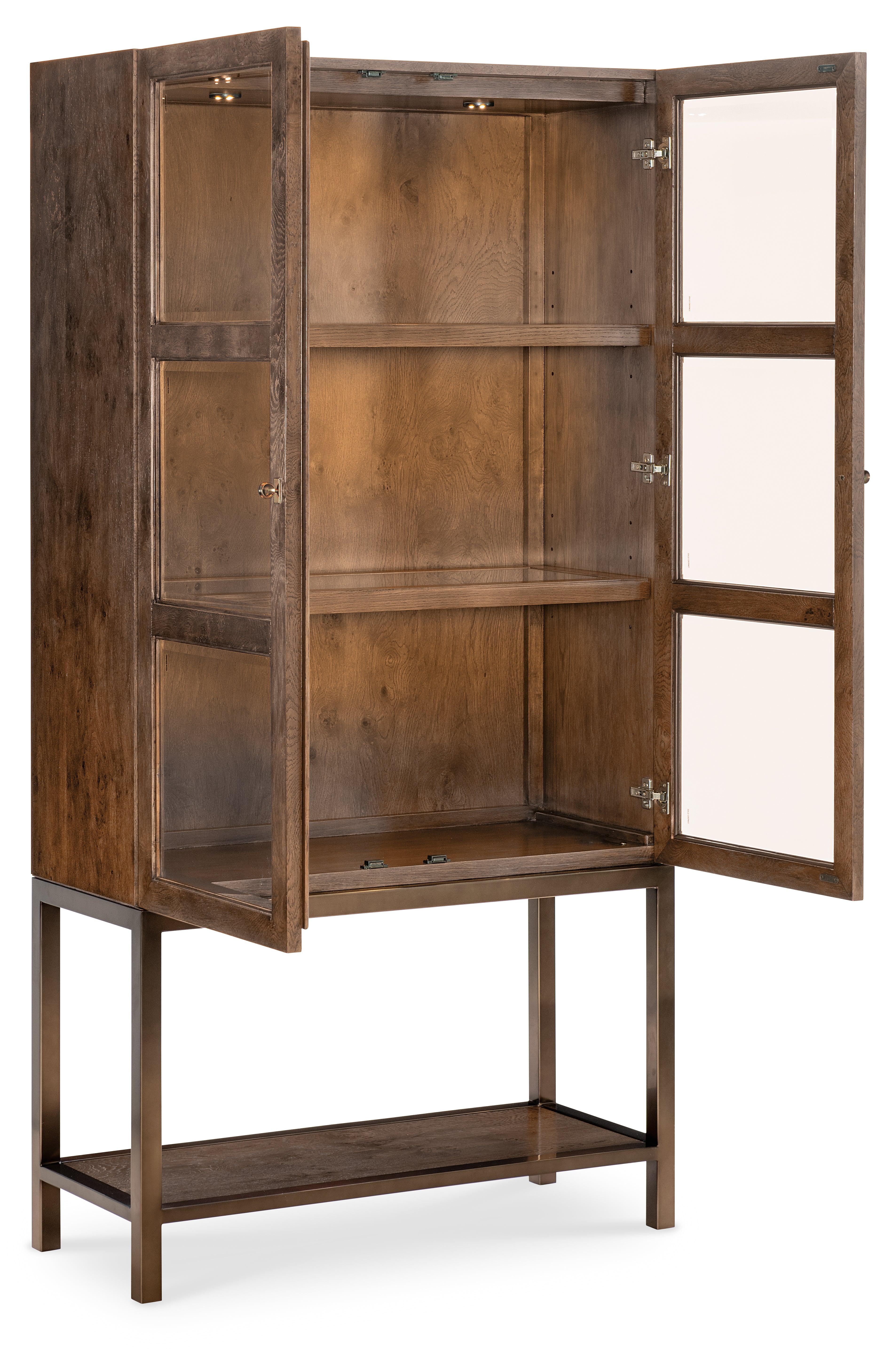 Hooker Furniture Melange Mulholland Display Cabinet