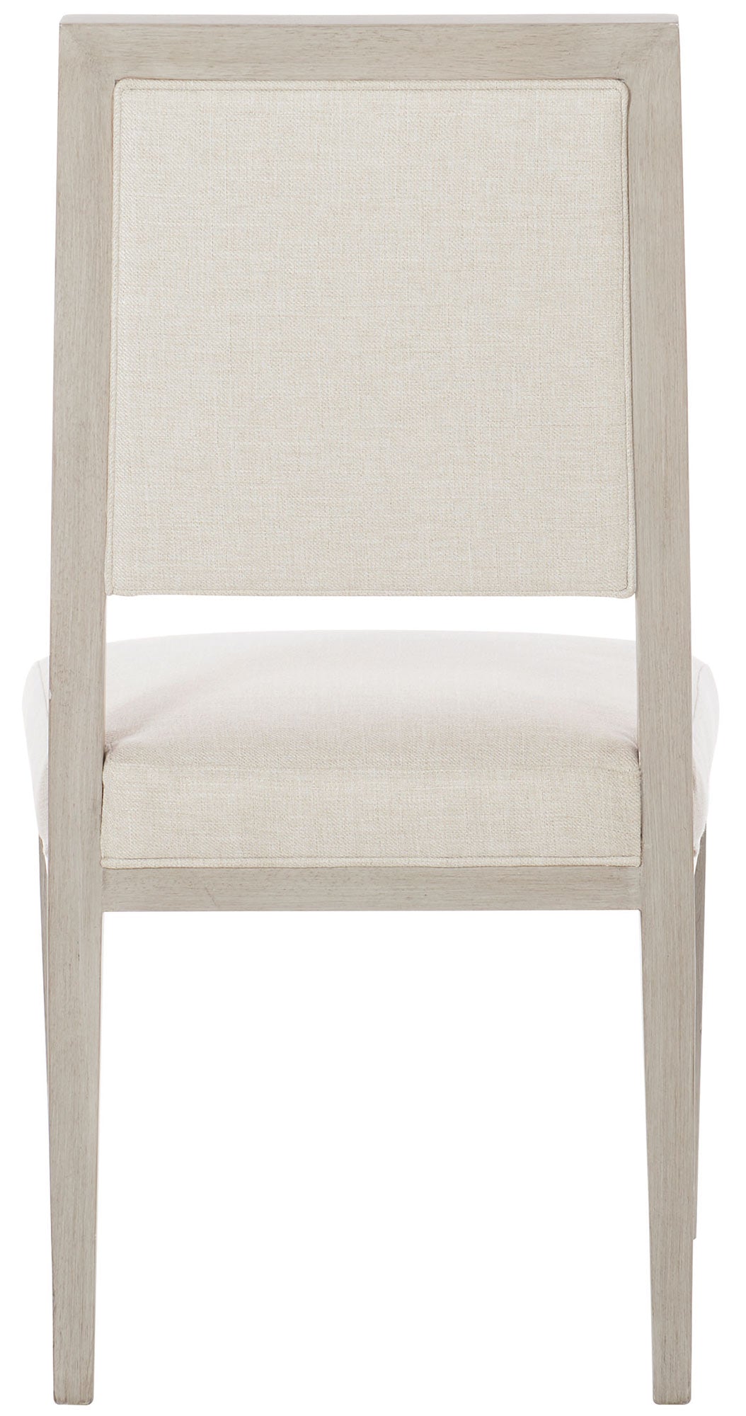 Bernhardt Furniture Axiom Dining Side Chair in Linear Grey