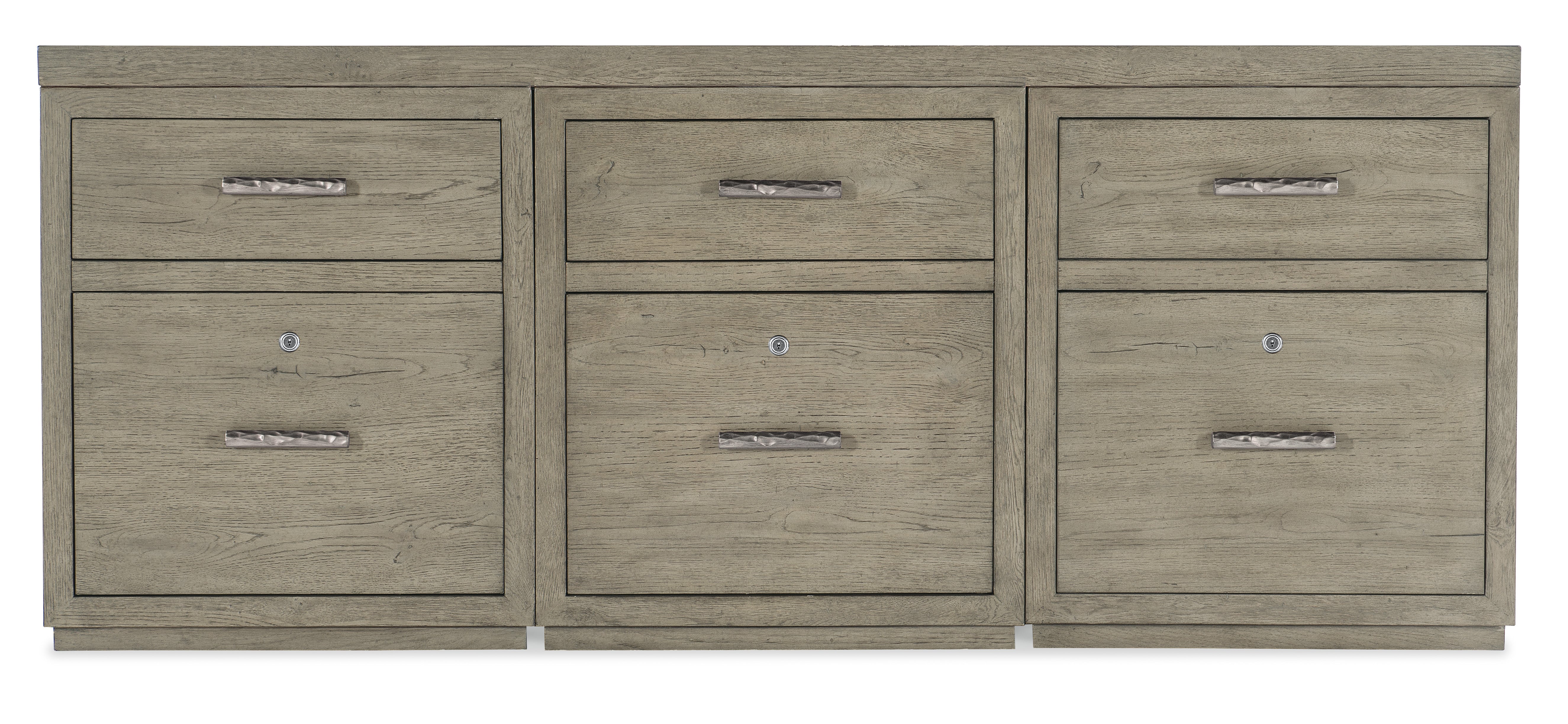 Hooker Furniture Linville Falls 72" Credenza with Three Files