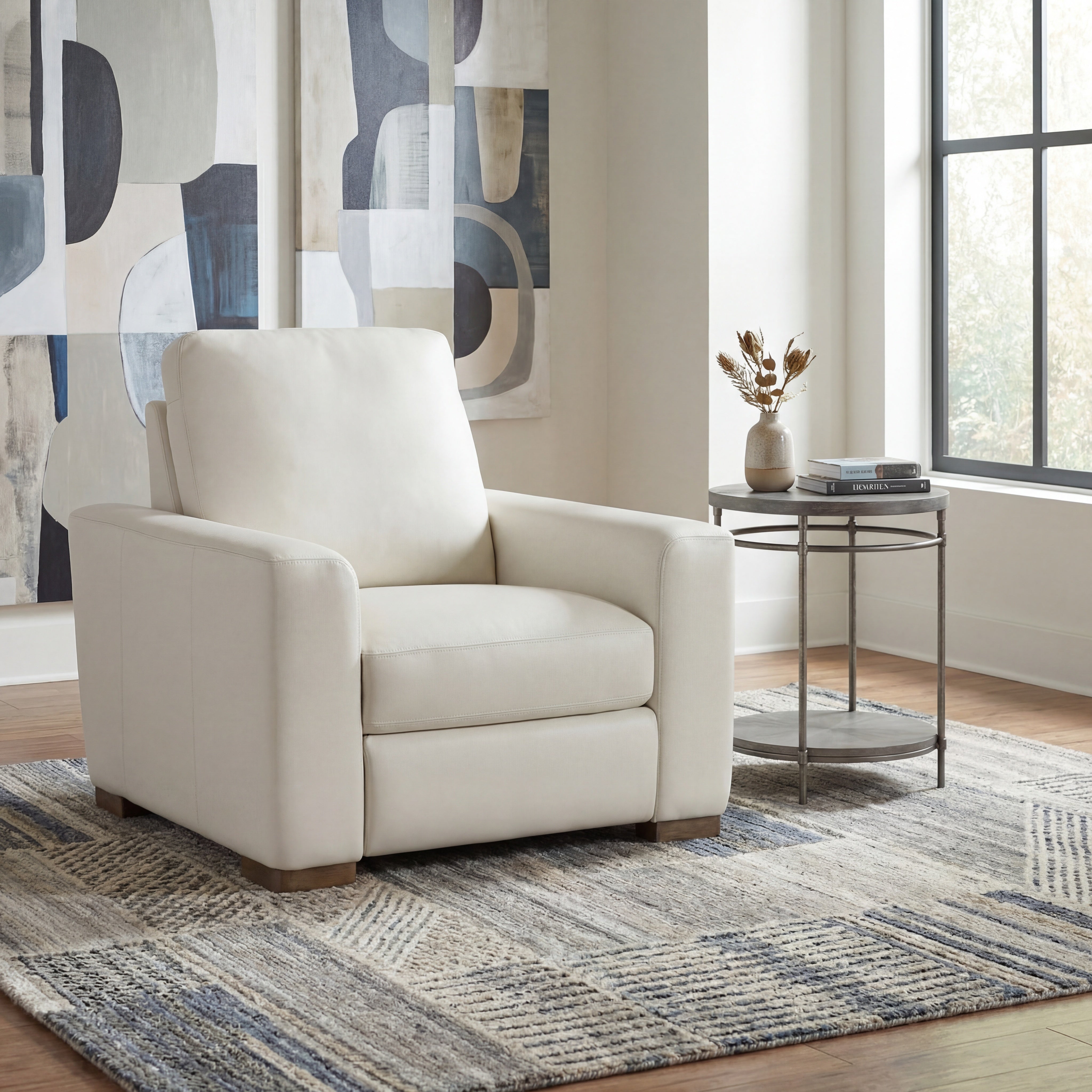 Hooker Furniture Optimus Power Recliner with Power Headrest in Beige
