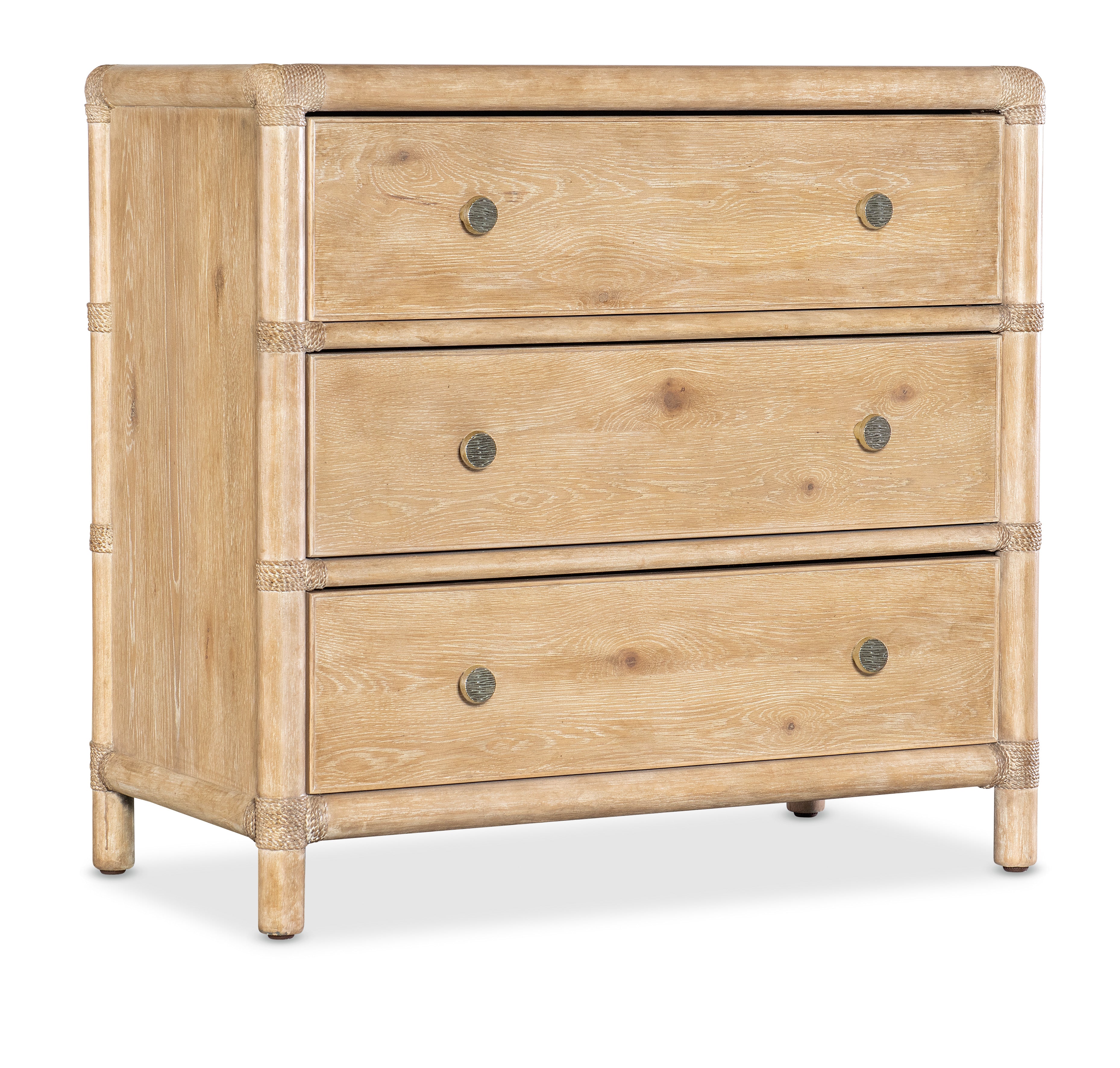 Hooker Furniture Retreat Pole Rattan Nightstand