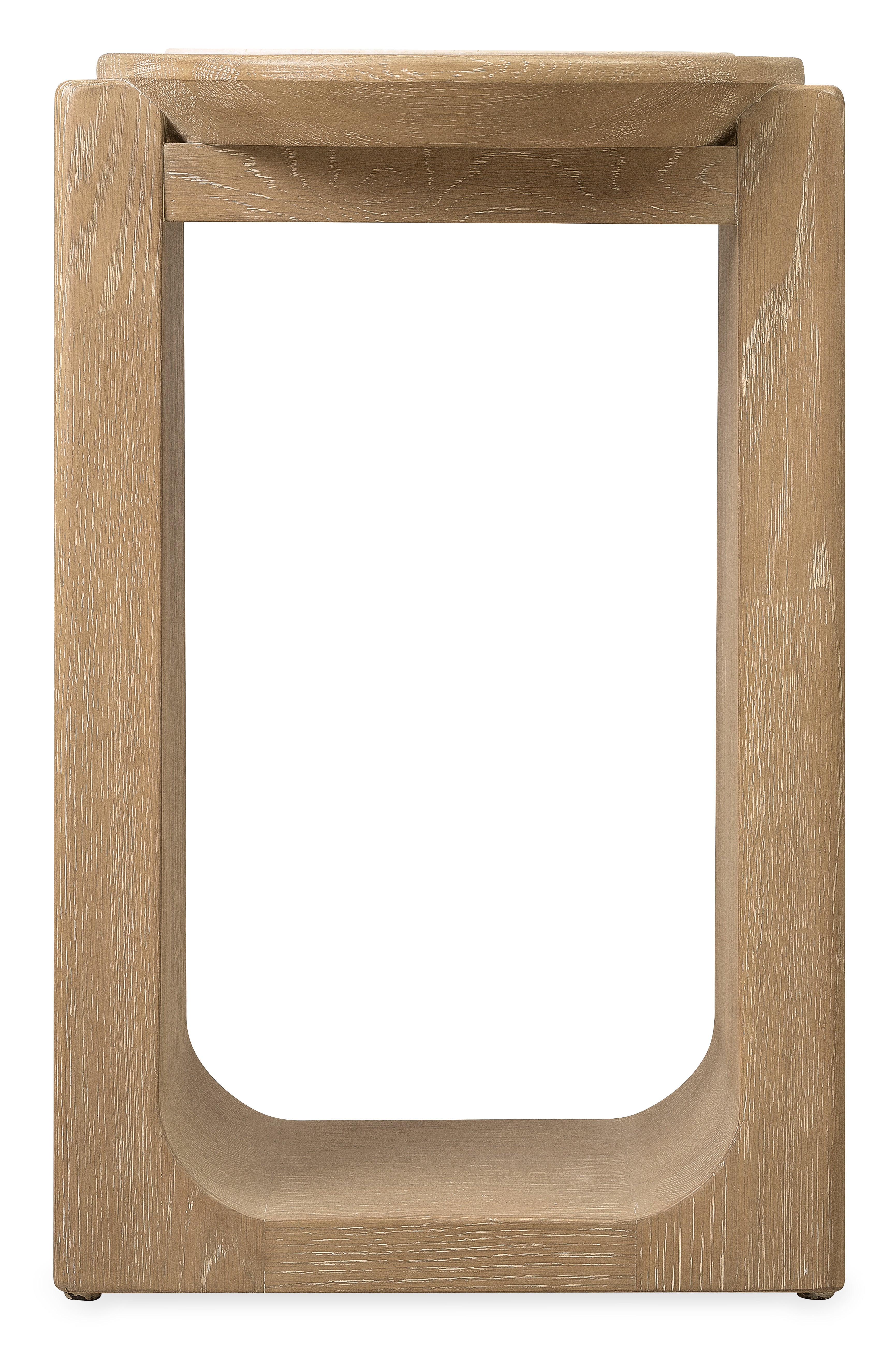 Hooker Furniture Commerce and Market Helena Spot Table in Light Wood