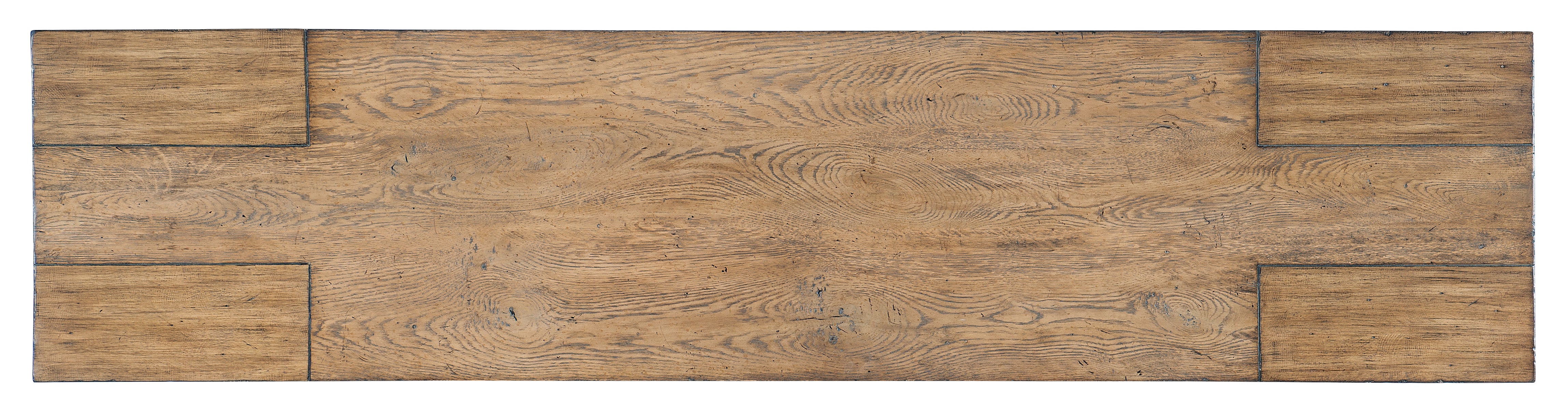 Hooker Furniture Commerce & Market Console in Light Brown