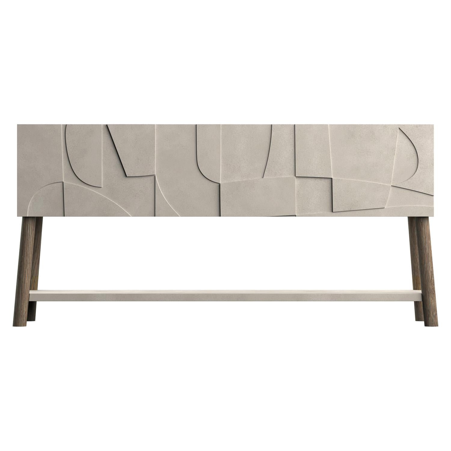 Bernhardt Furniture Casa Paros Sideboard in Playa & Bedrock