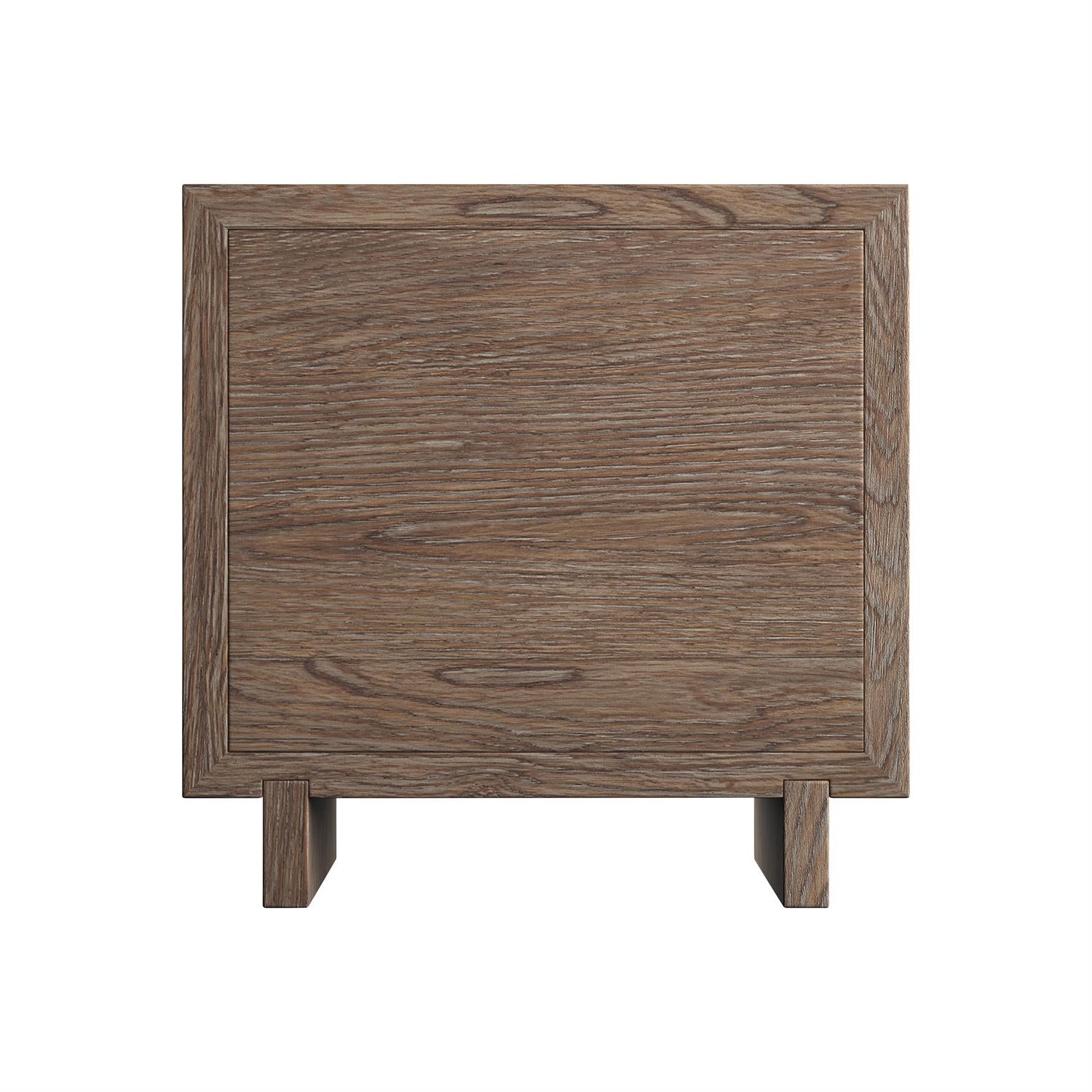 Bernhardt Furniture Casa Paros Two Drawer Nightstand in Playa