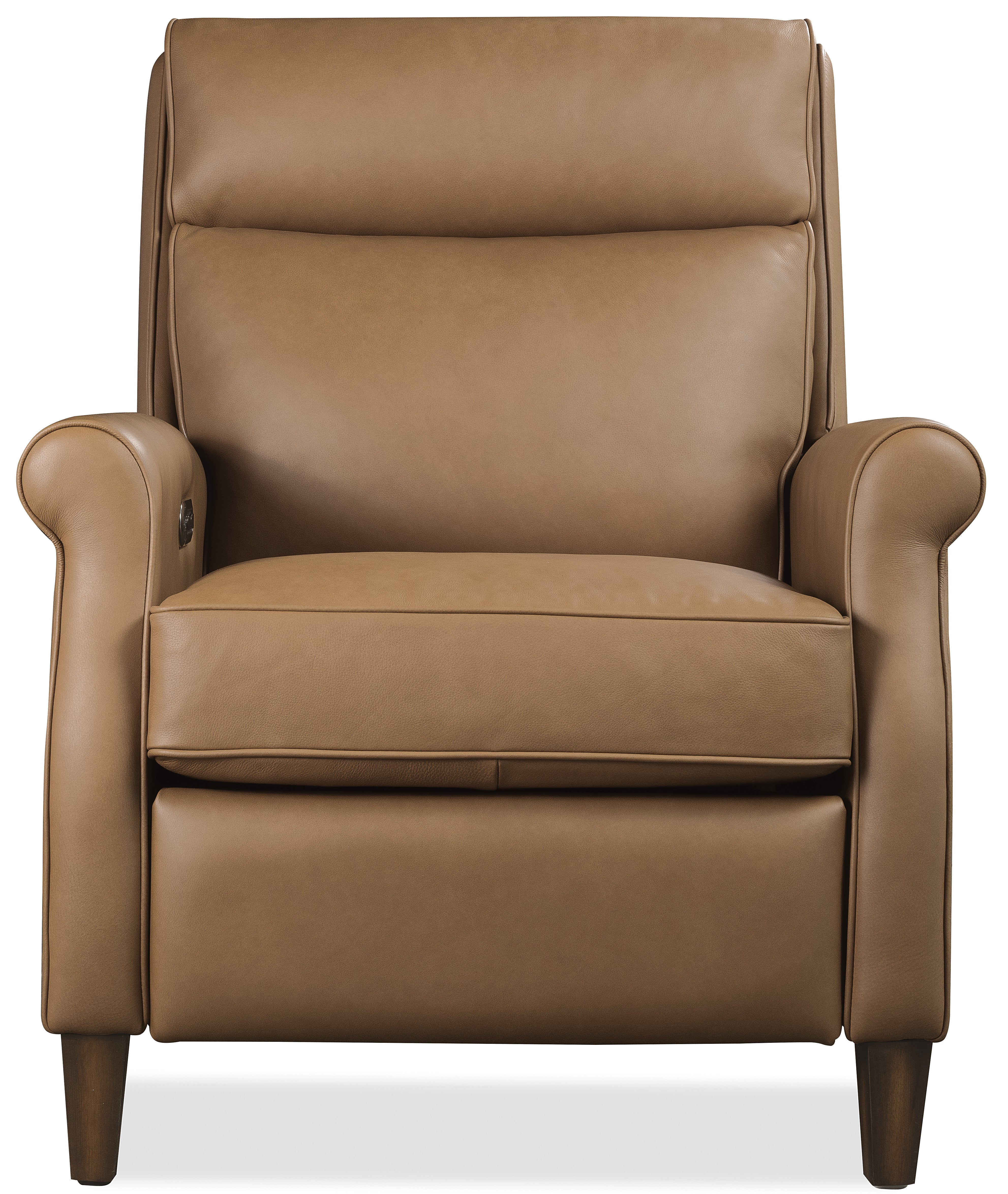 Hooker Furniture Randall Power Recliner with Pop-Up Headrest in Brown
