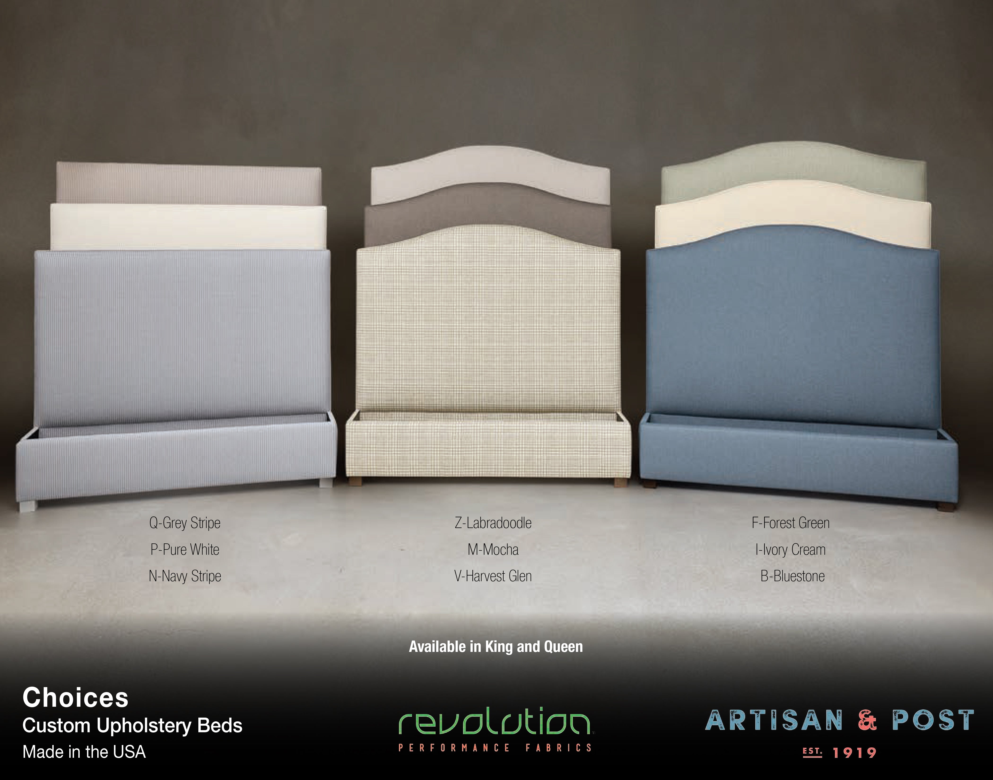 Artisan & Post Choices Emily Upholstered Bed