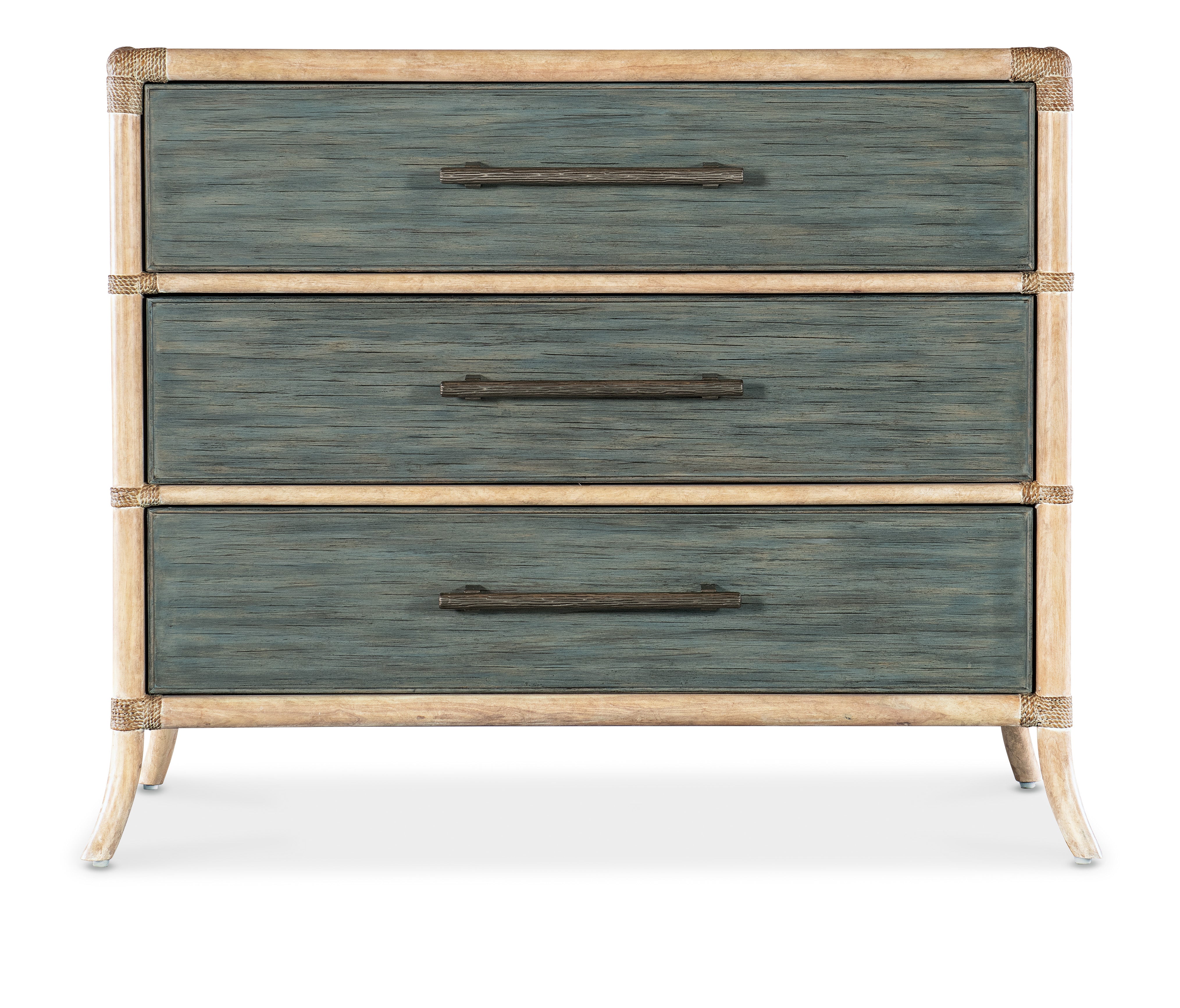 Hooker Furniture Retreat Pole Rattan Chest