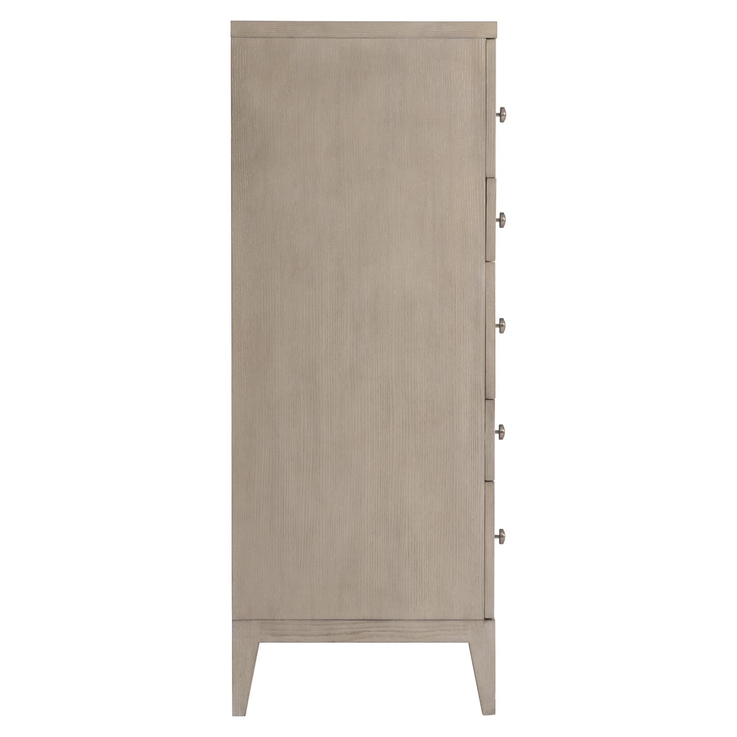 Bernhardt Furniture Cornelia Tall Drawer Chest in Nebbia