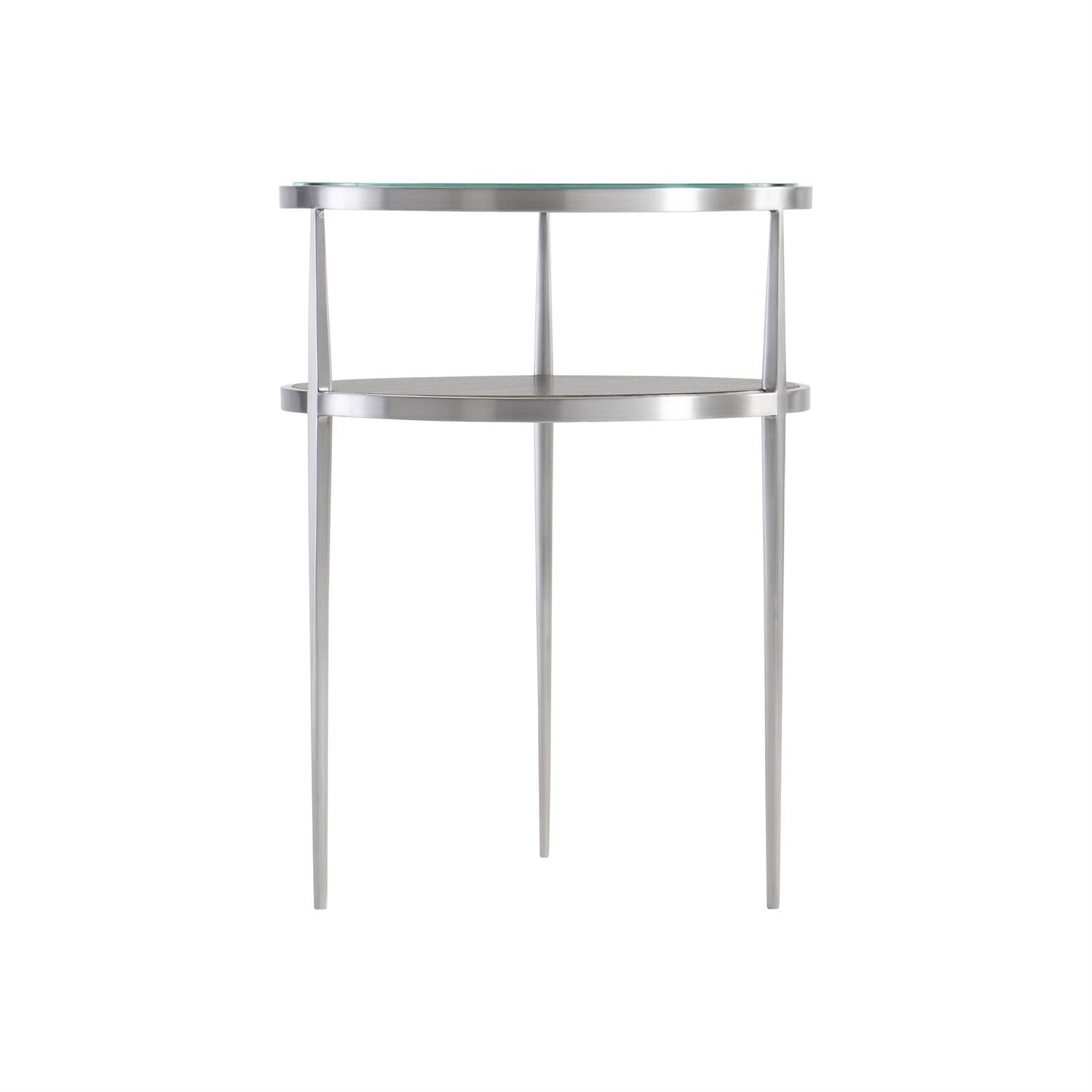 Bernhardt Furniture Cornelia Accent Table in Nebbia