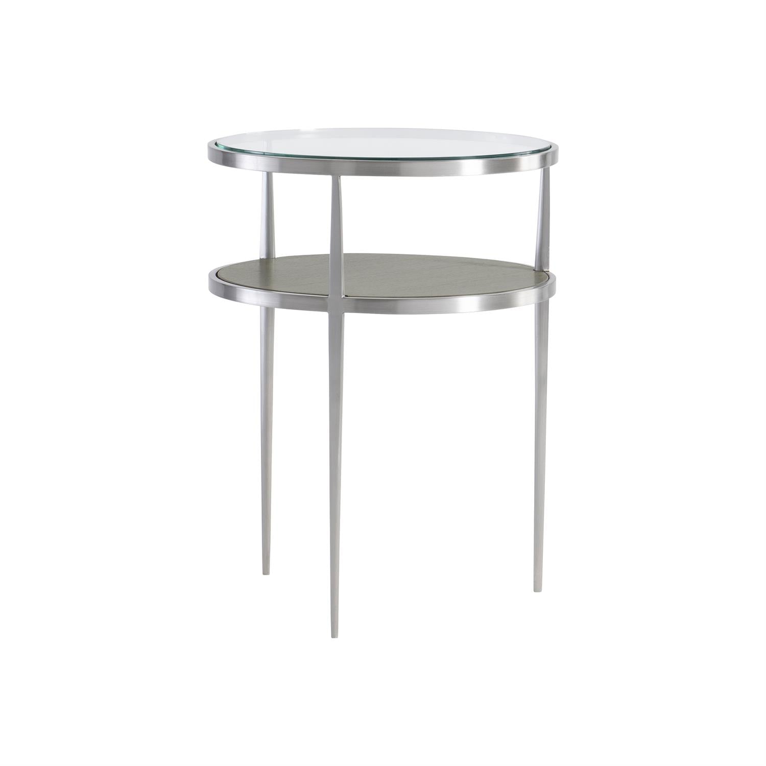 Bernhardt Furniture Cornelia Accent Table in Nebbia