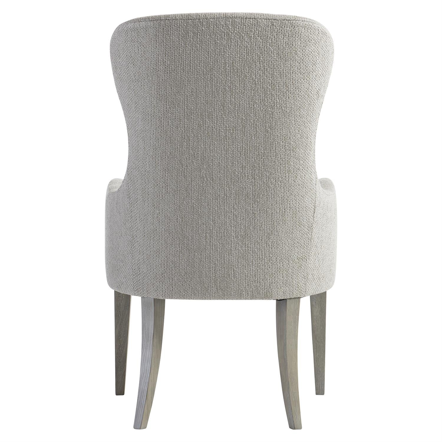 Bernhardt Furniture Cornelia Dining Arm Chair in Nebbia