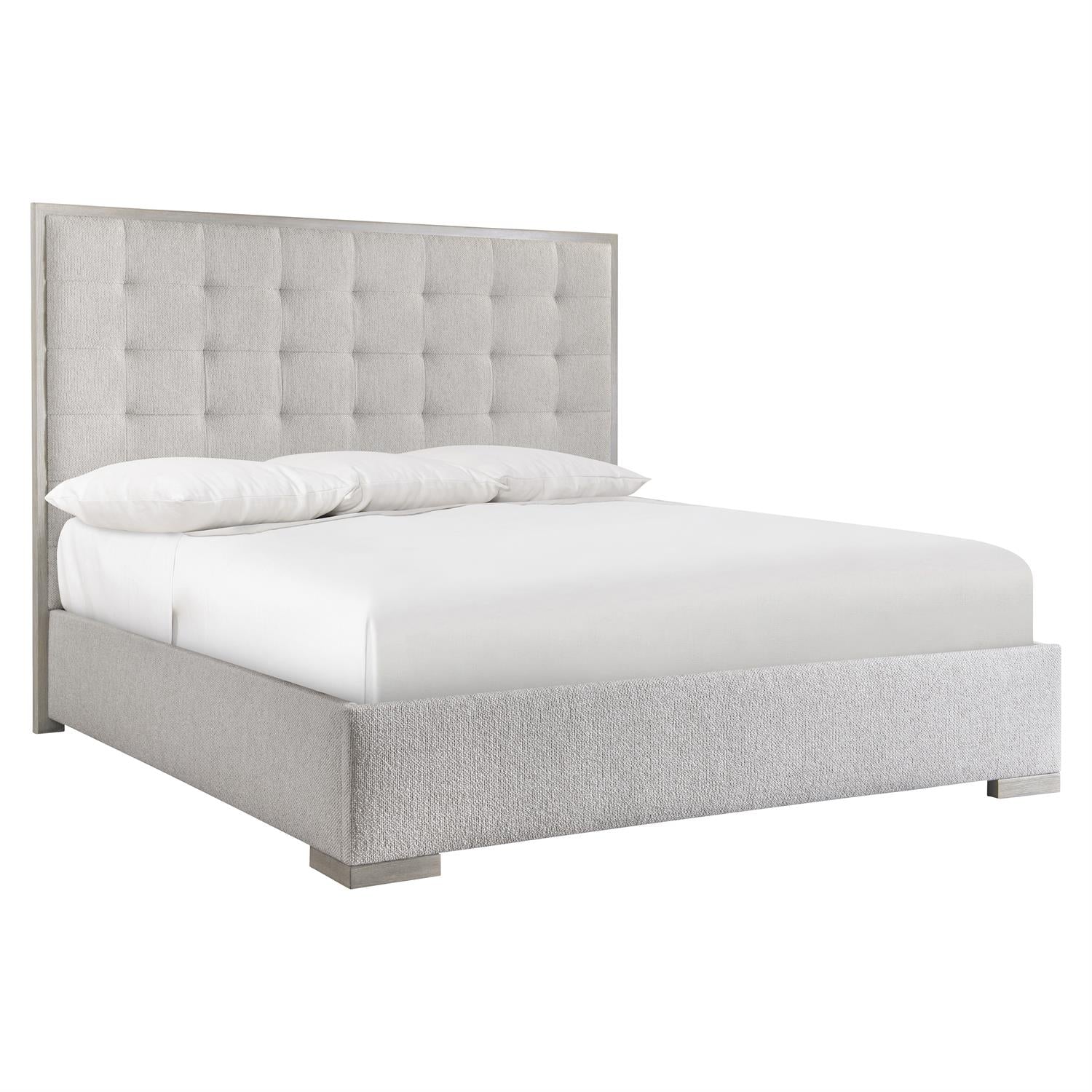 Bernhardt Furniture Cornelia Panel Bed in Nebbia