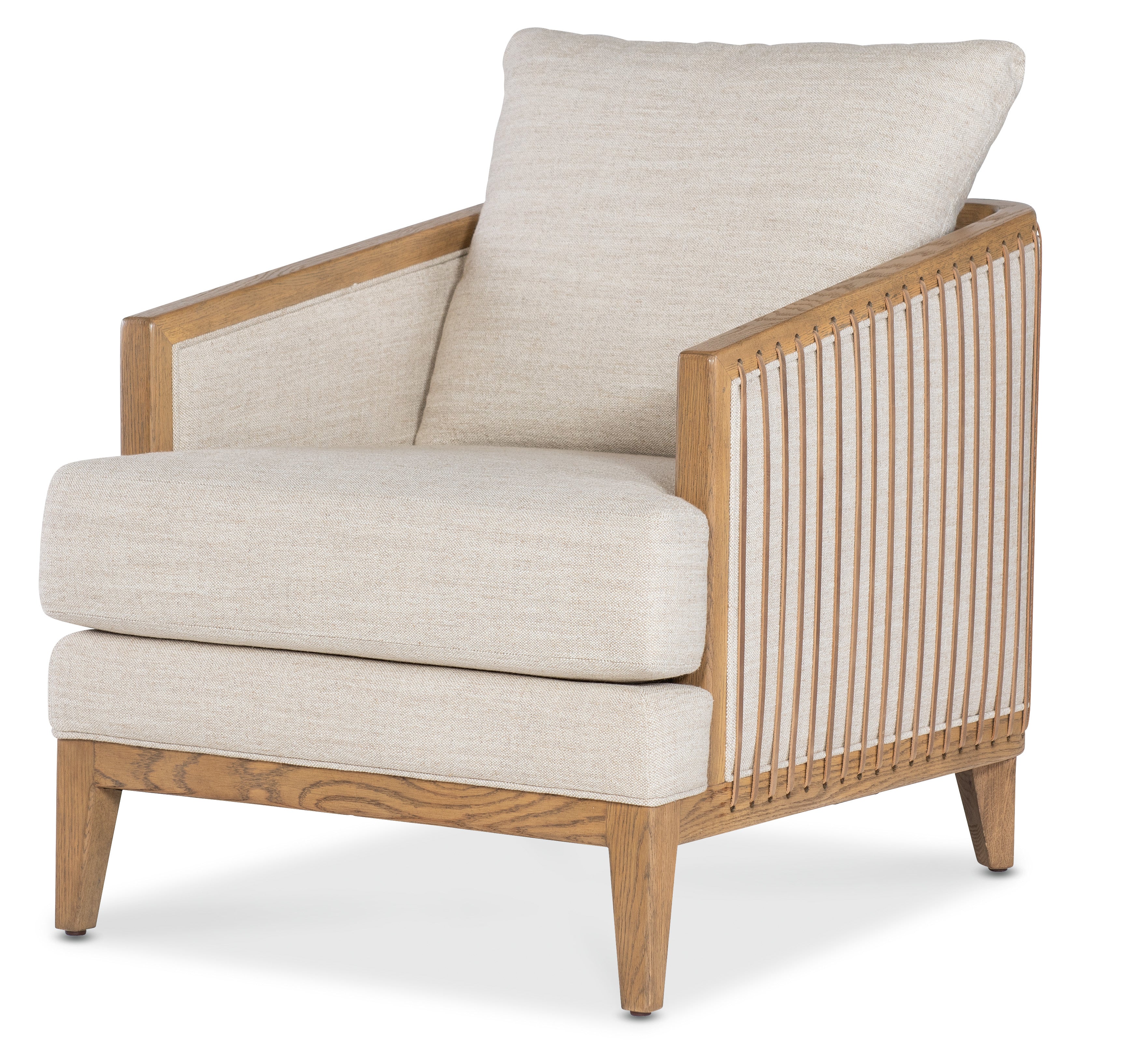 Hooker Furniture Enveyed Stationary Chair in Beige