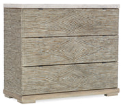 Hooker Furniture Amani Three-Drawer Accent Chest in Gray