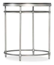 Hooker Furniture St. Armand Round End Table in Blacks