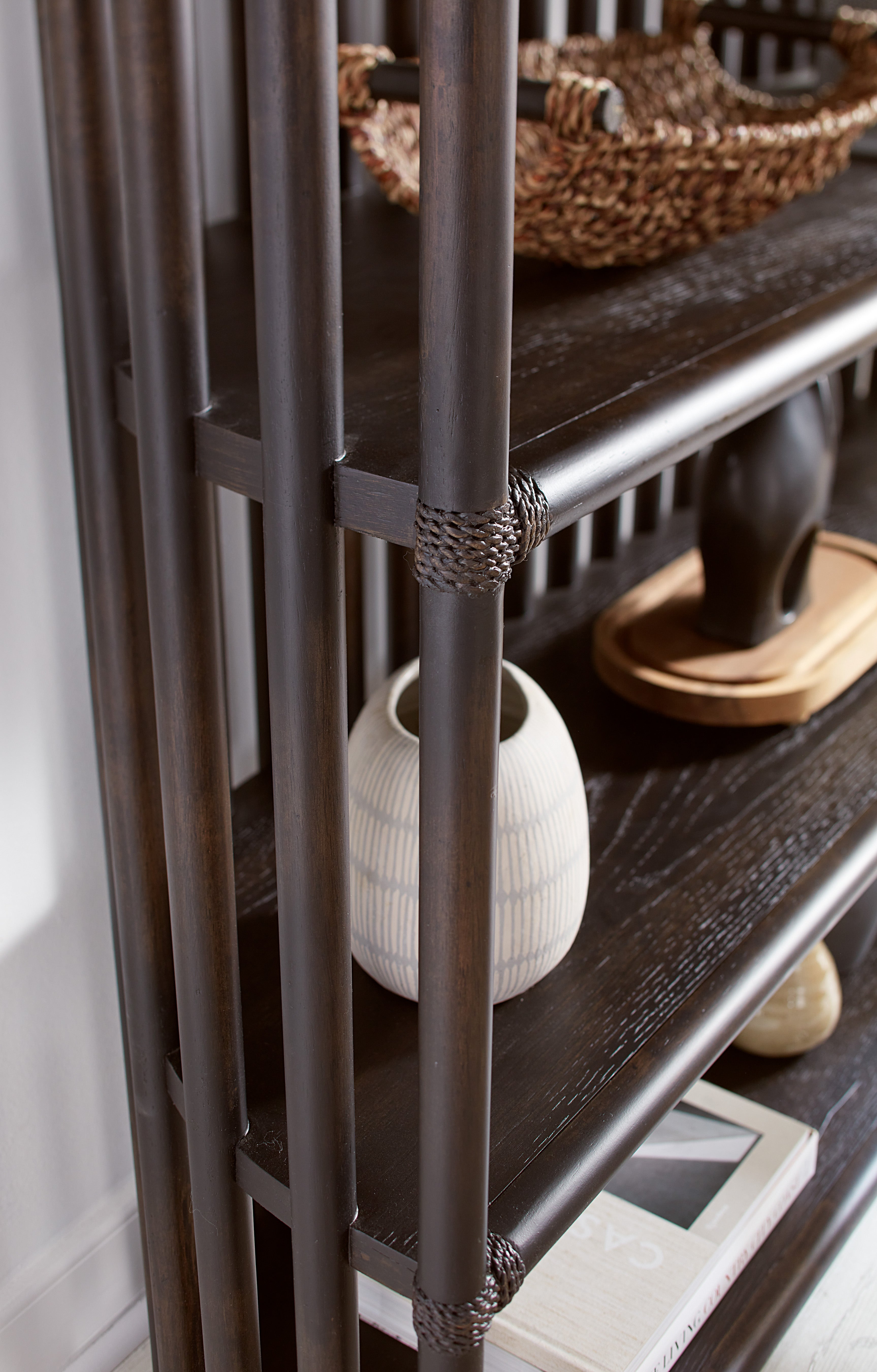 Hooker Furniture Retreat Slatted Bookcase