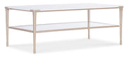 Hooker Furniture Melange Jen Cocktail Table in Golds