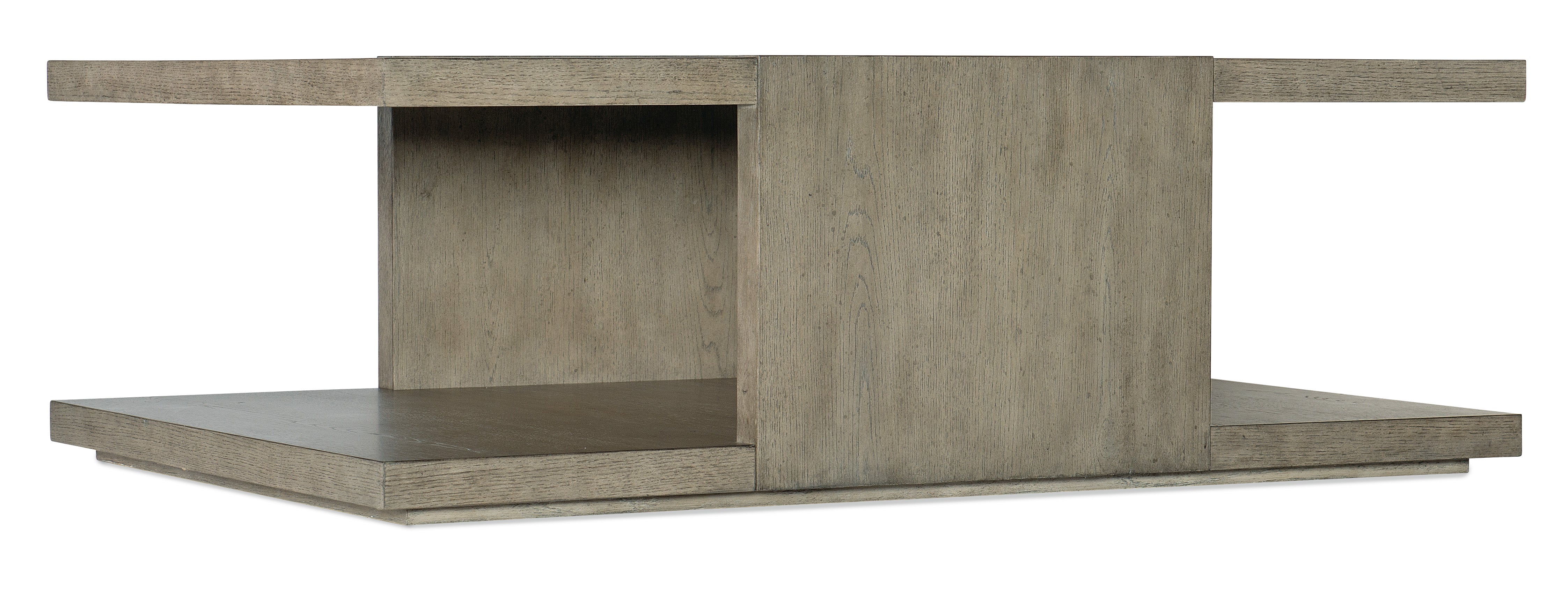 Hooker Furniture Linville Falls Overlook Trails Cocktail Table in Medium Wood