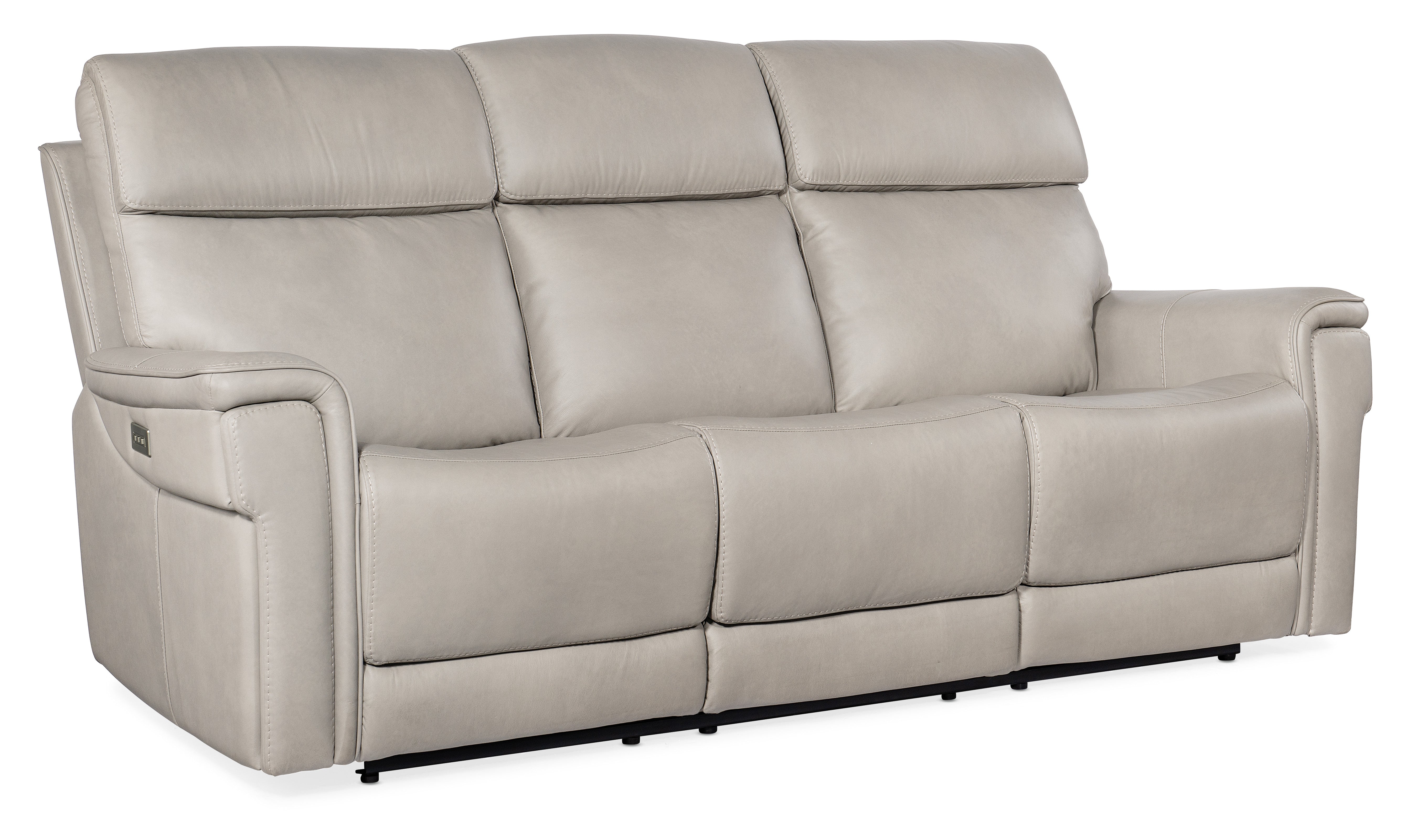 Hooker Furniture Lyra Zero Gravity Power Sofa with Power Headrest and Lumbar in Light Gray