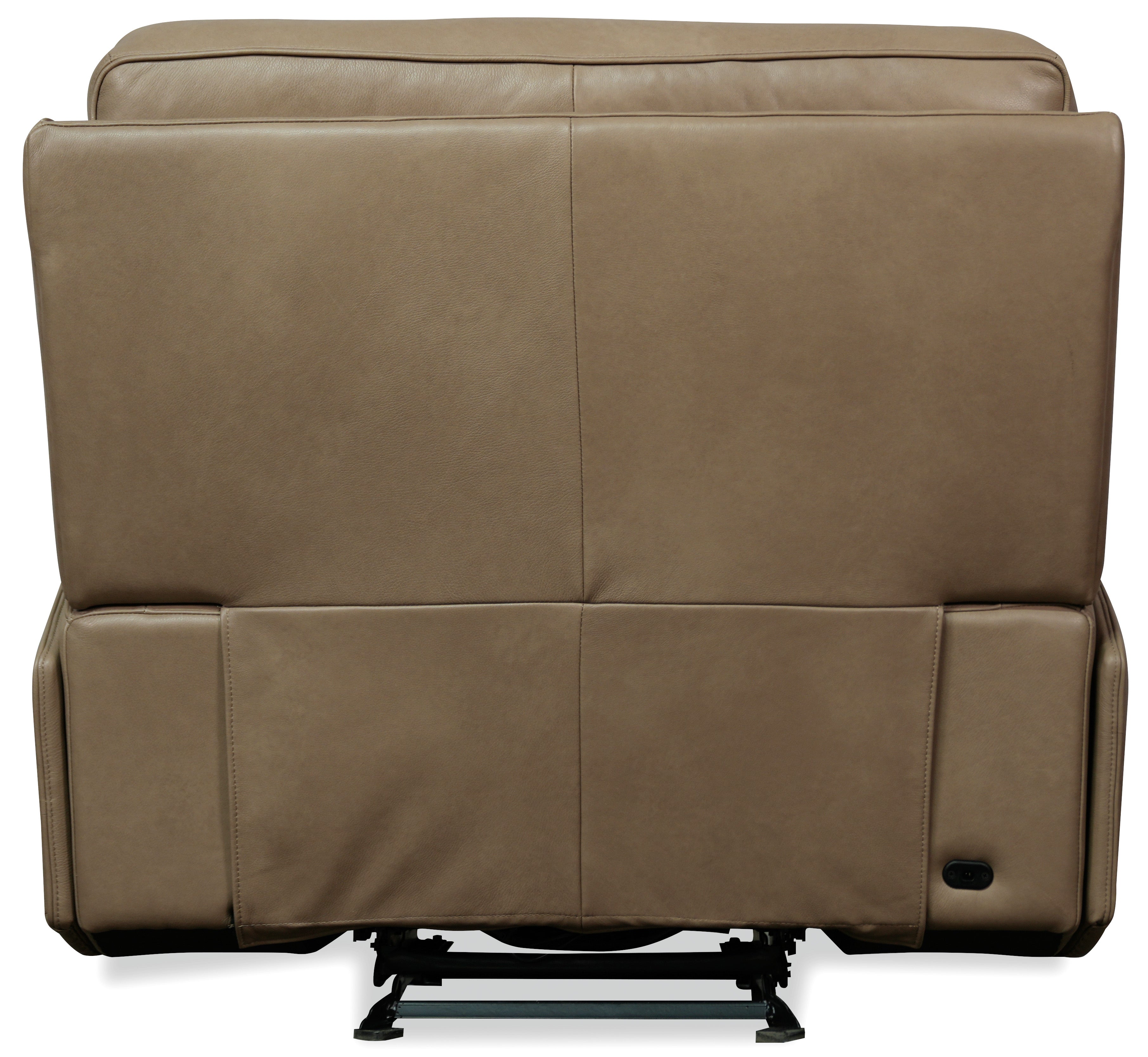 Hooker Furniture Riverton Power Gliding Recliner with Power Headrest and Lumbar in Brown