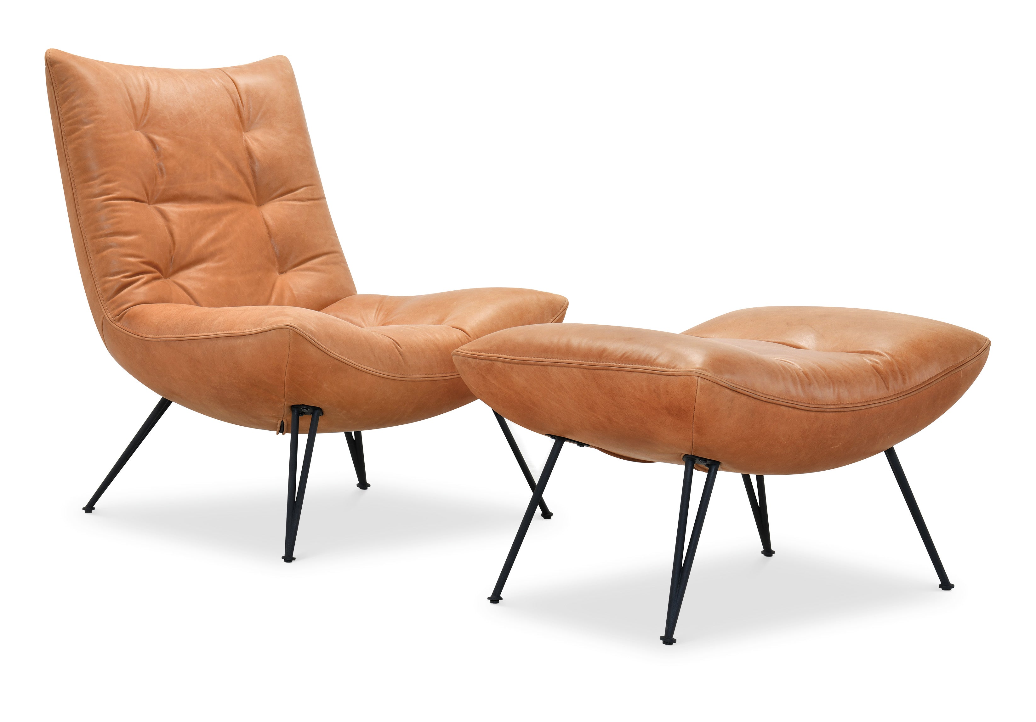 Hooker Furniture Kayne Ottoman in Brown