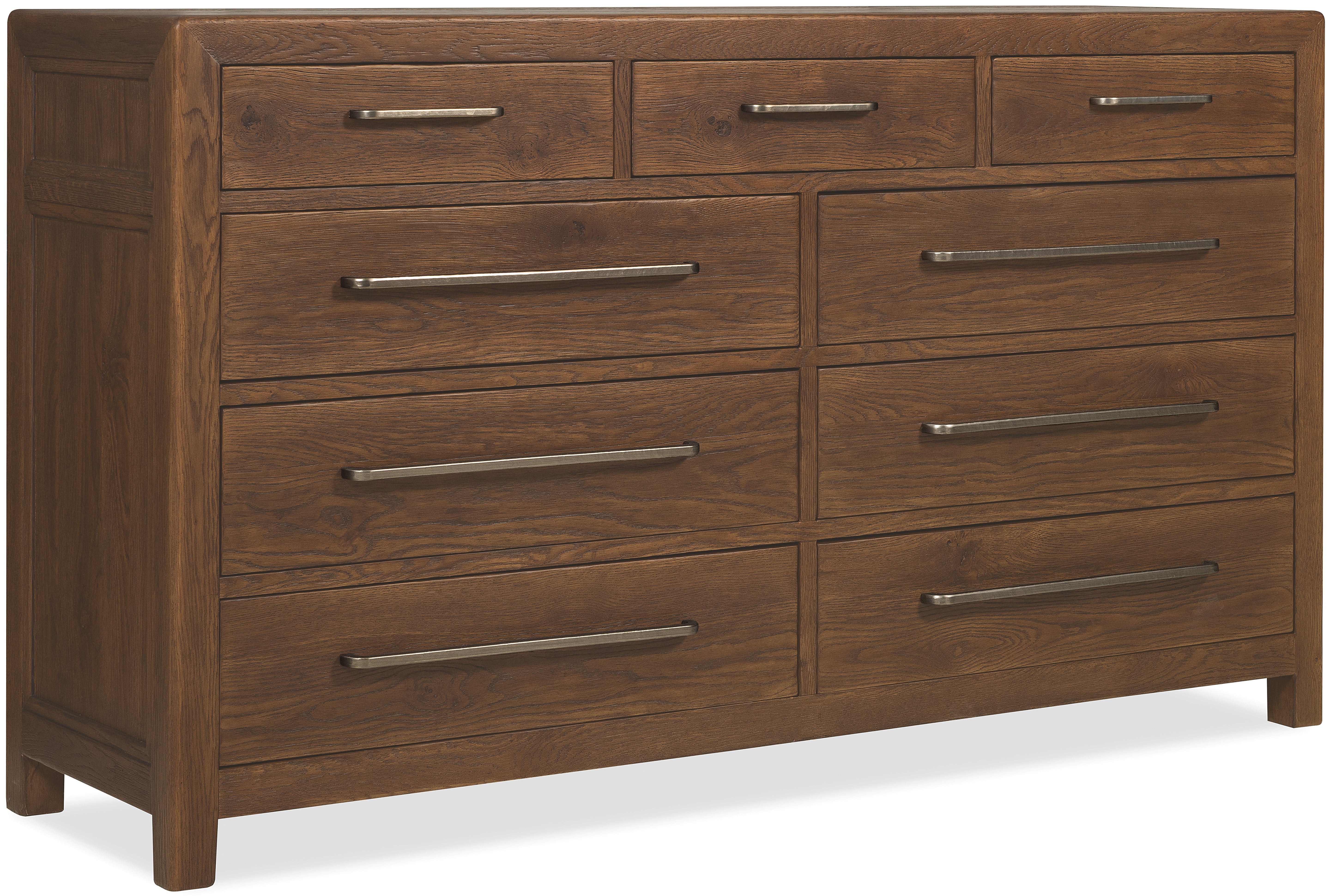 Hooker Furniture Driftwood Nine-Drawer Dresser