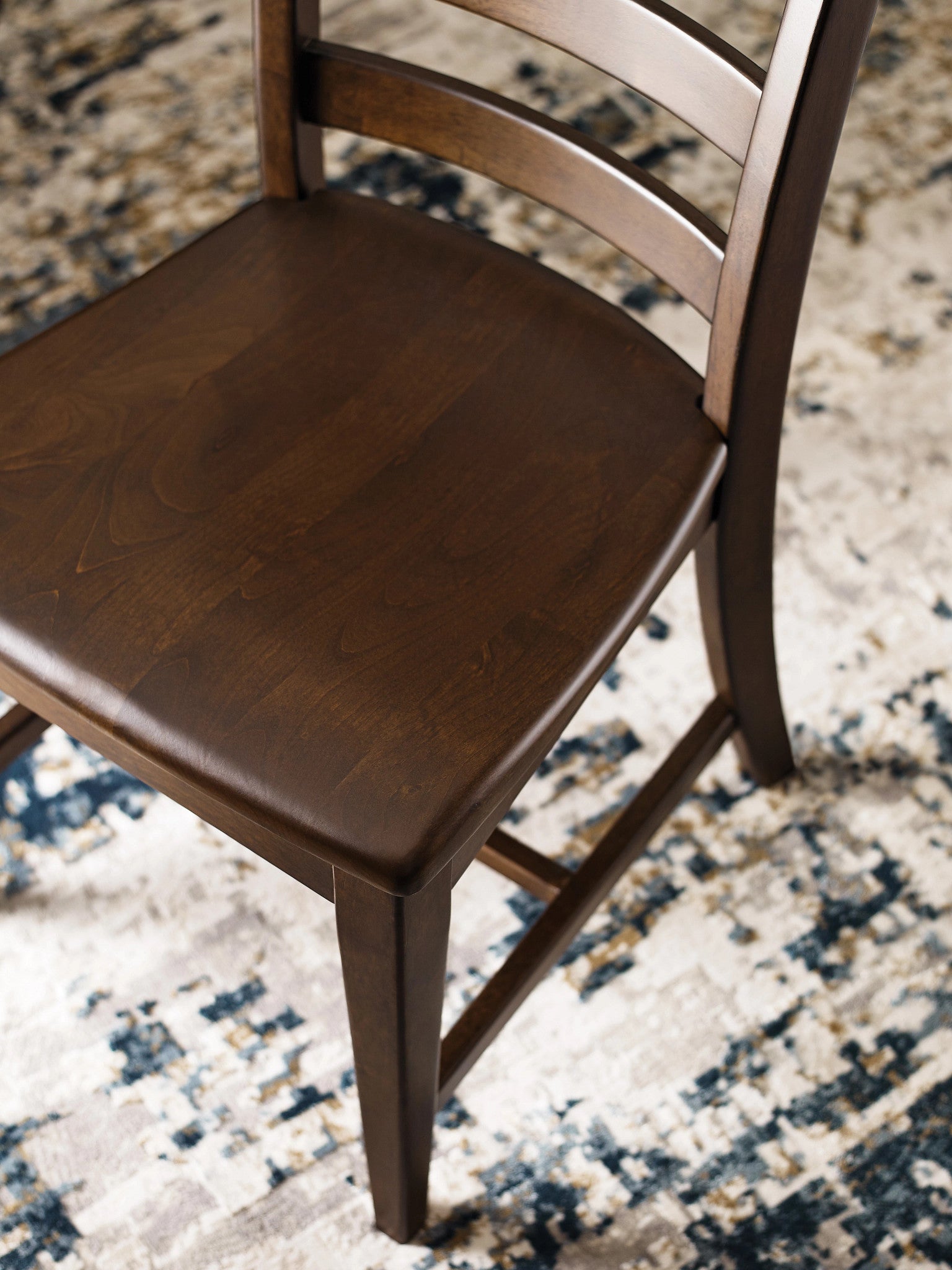 Kincaid Furniture Kafe Ladderback Chair in Mocha