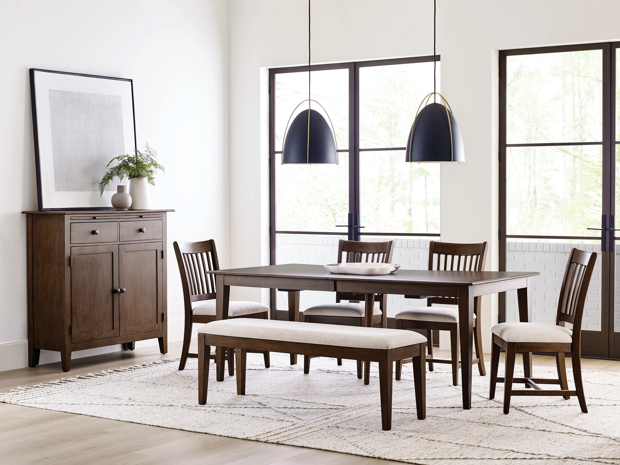 Kincaid Furniture Kafe Rake Back Chair in Mocha