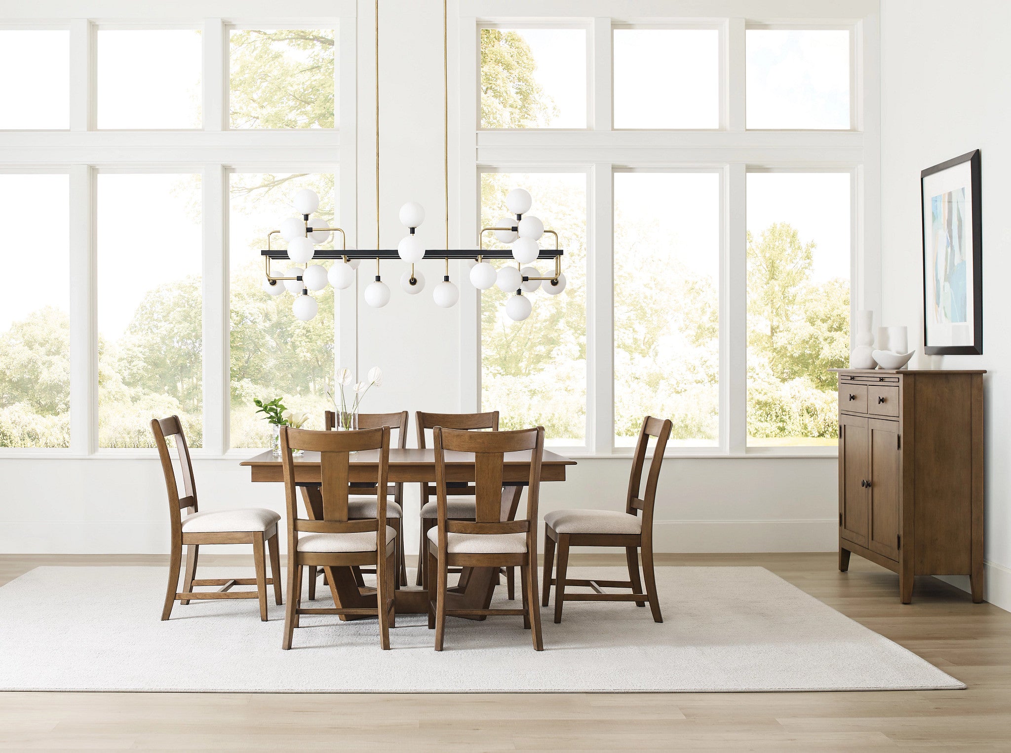 Kincaid Furniture Kafe Splat Back Chair in Latte