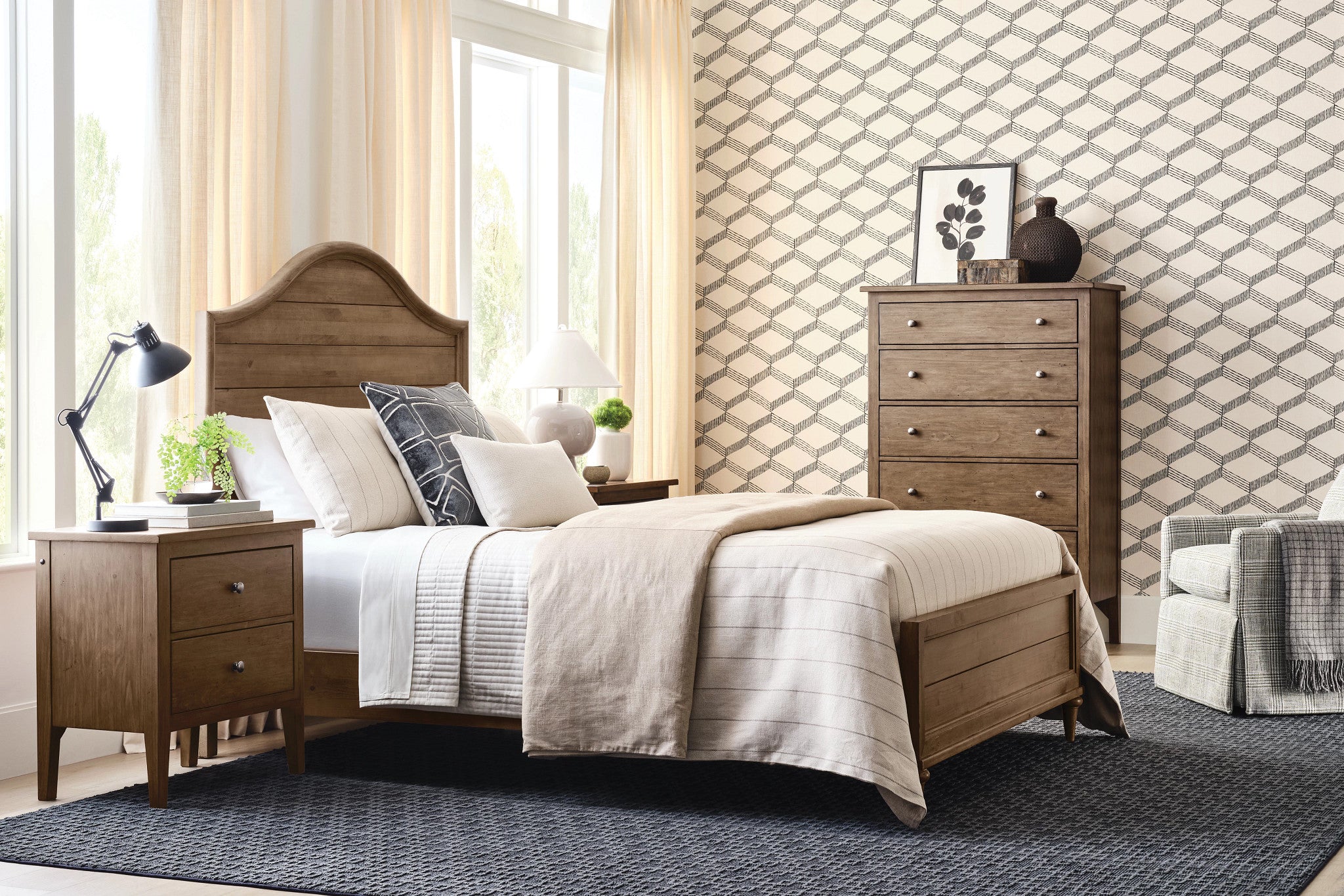 Kincaid Furniture Arbor Woodlawn Panel Bed
