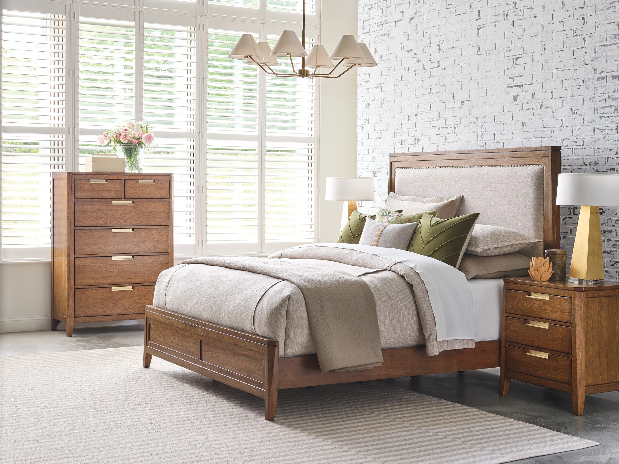 Kincaid Furniture Aspire Profile Nightstand in Aspire Cherry/Champagne