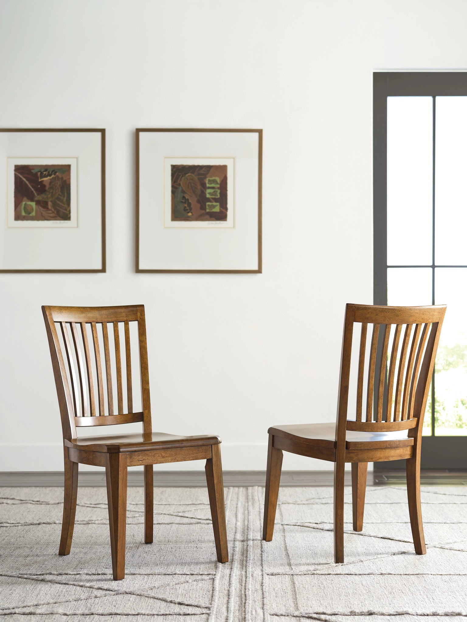 Kincaid Furniture Aspire Caton Slat Chair in Aspire Cherry