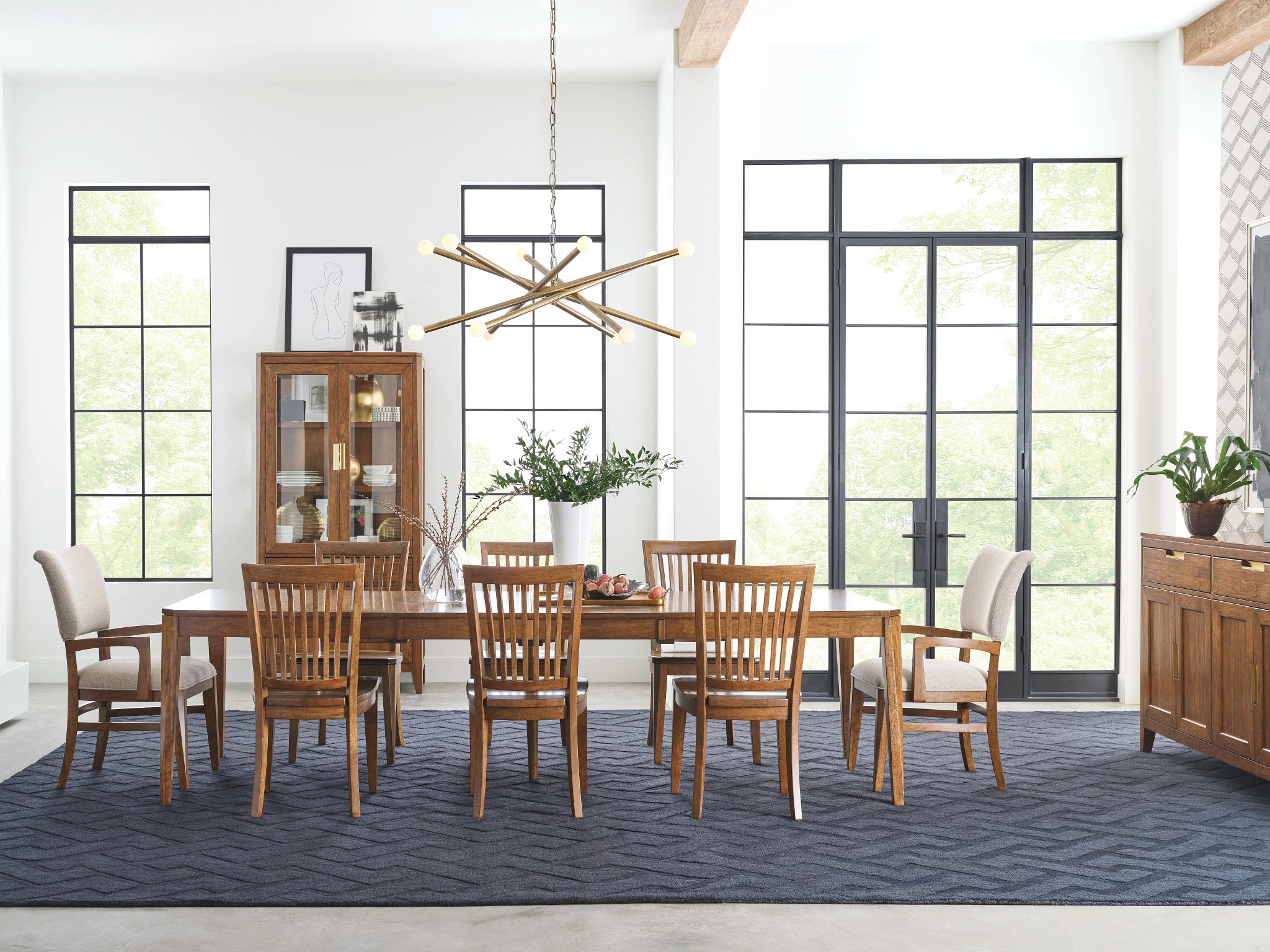 Kincaid Furniture Aspire Caton Slat Chair in Aspire Cherry
