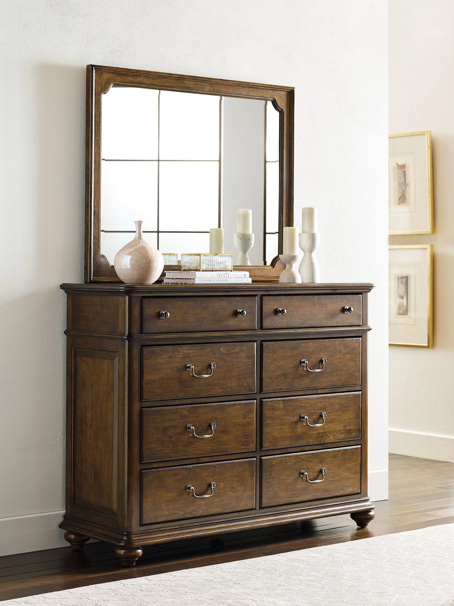 Kincaid Furniture Commonwealth Witham Bureau in Warm Brunette
