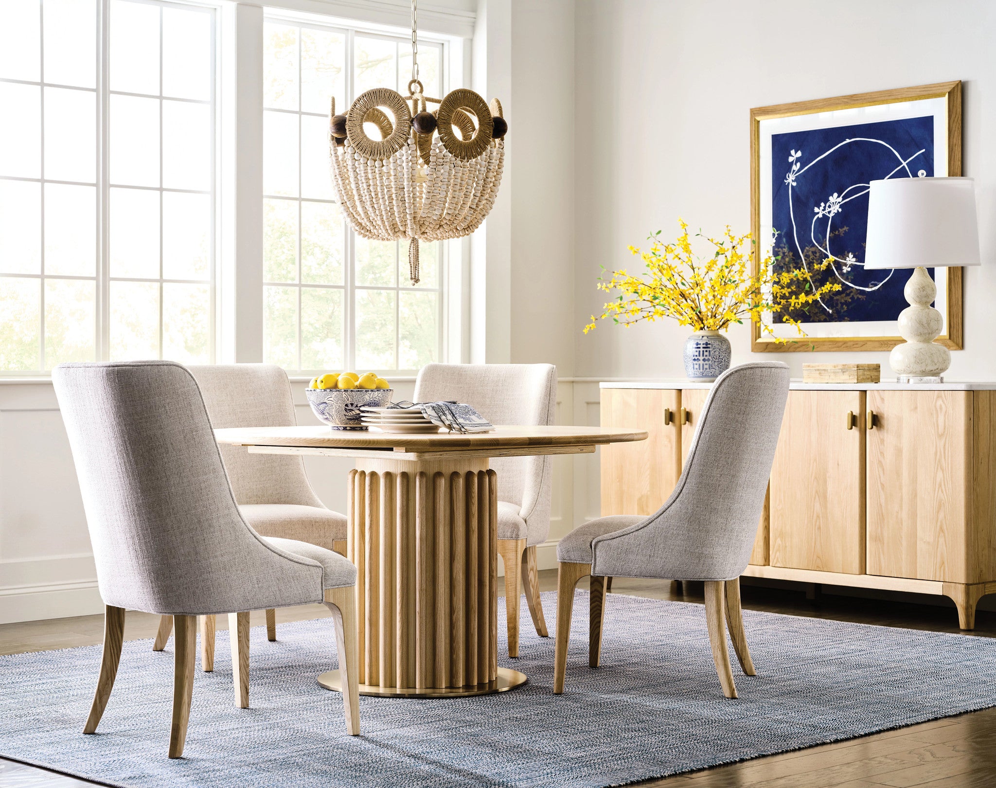 Kincaid Furniture Essence Mcguire Host Chair in Essence Ash