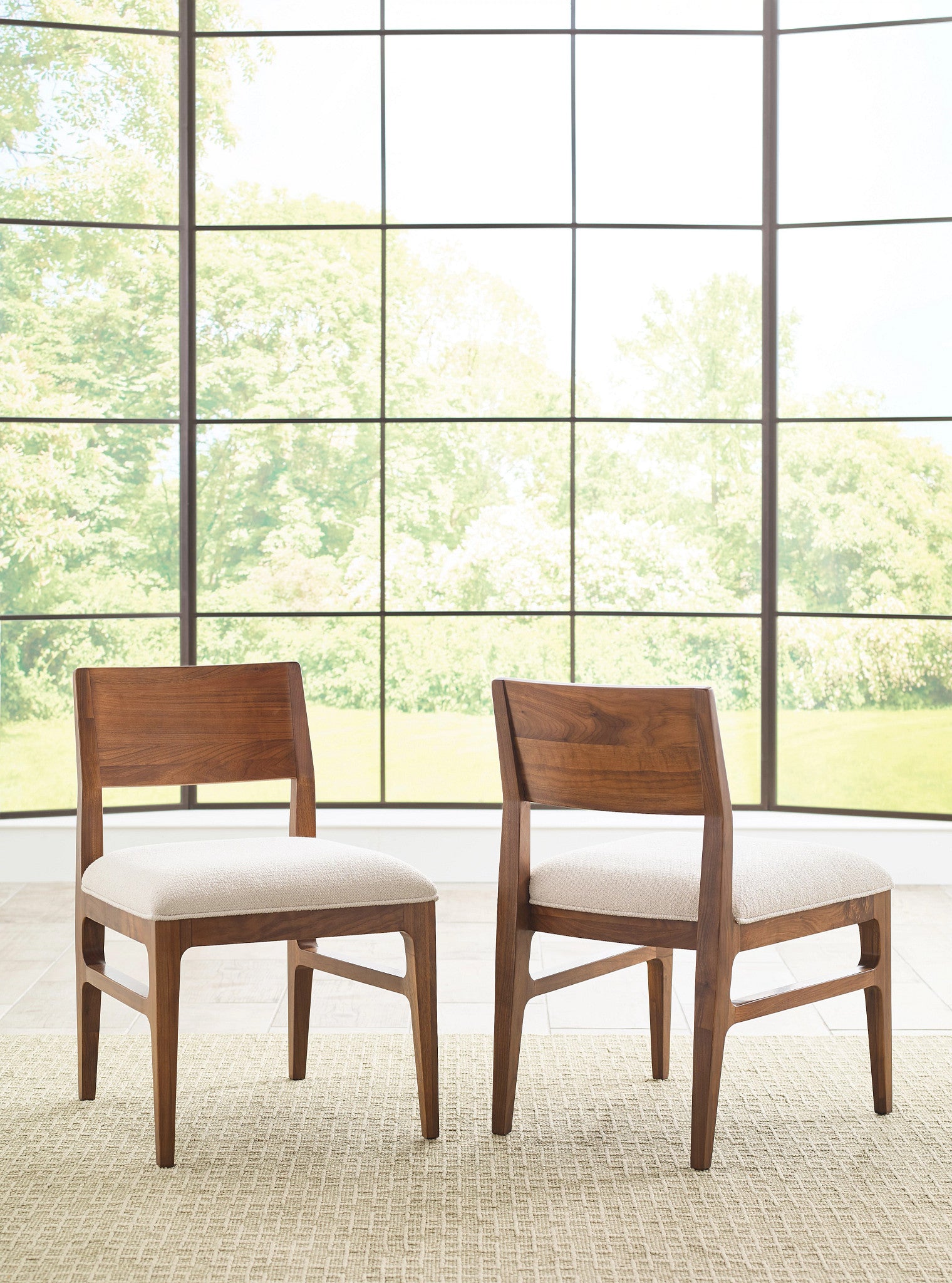 Kincaid Furniture Monogram Walnut Mackie Dining Chair in Walnut