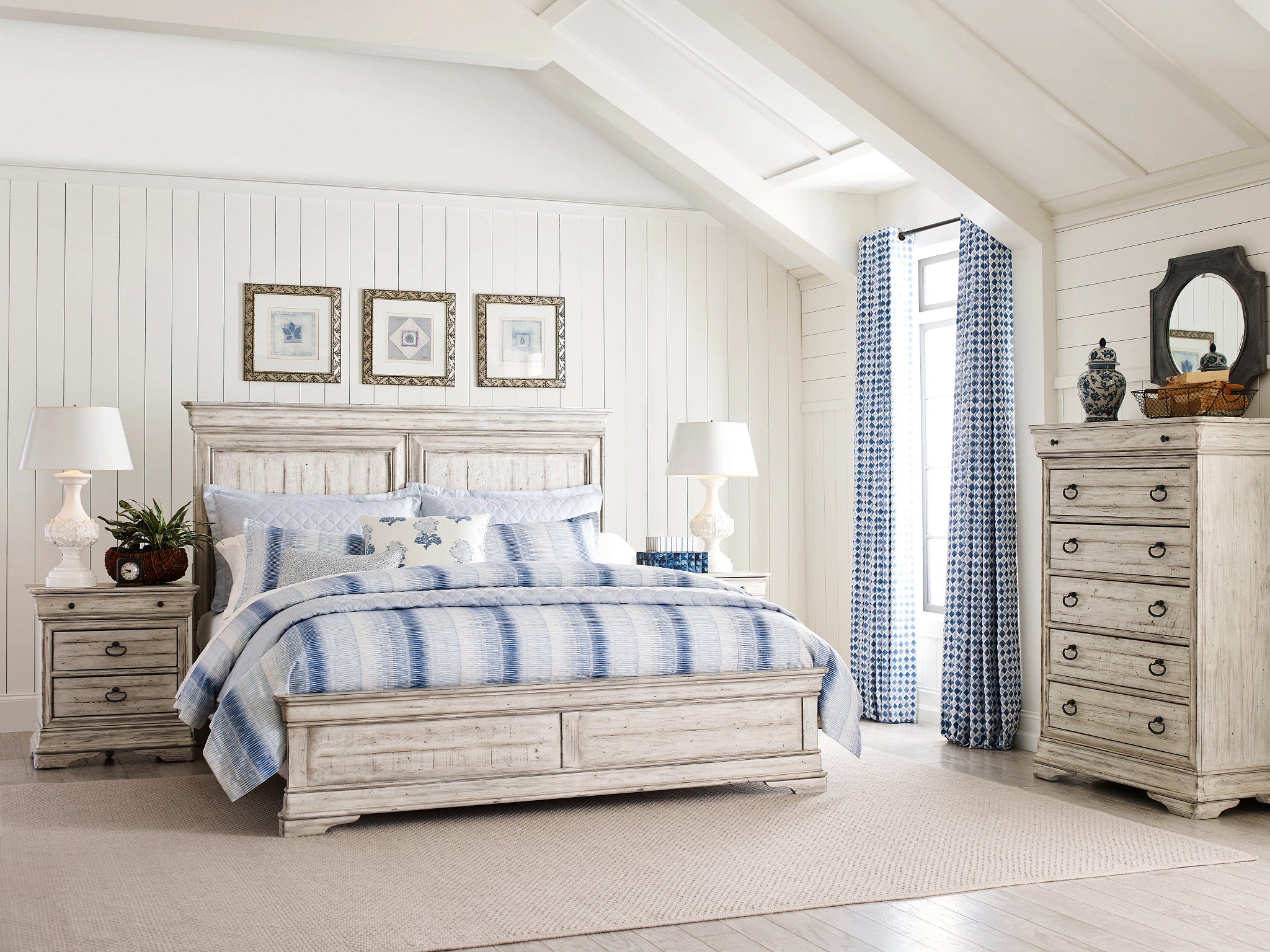 Kincaid Furniture Selwyn Prospect Drawer Chest in Cottage White