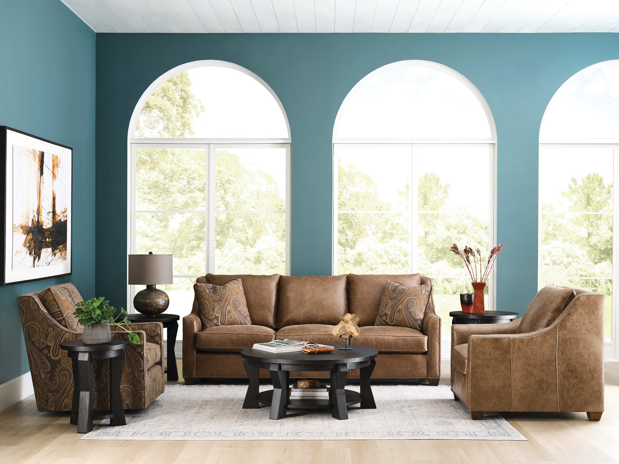 Kincaid Furniture Acquisitions-Freeport Side Table in Charchoal