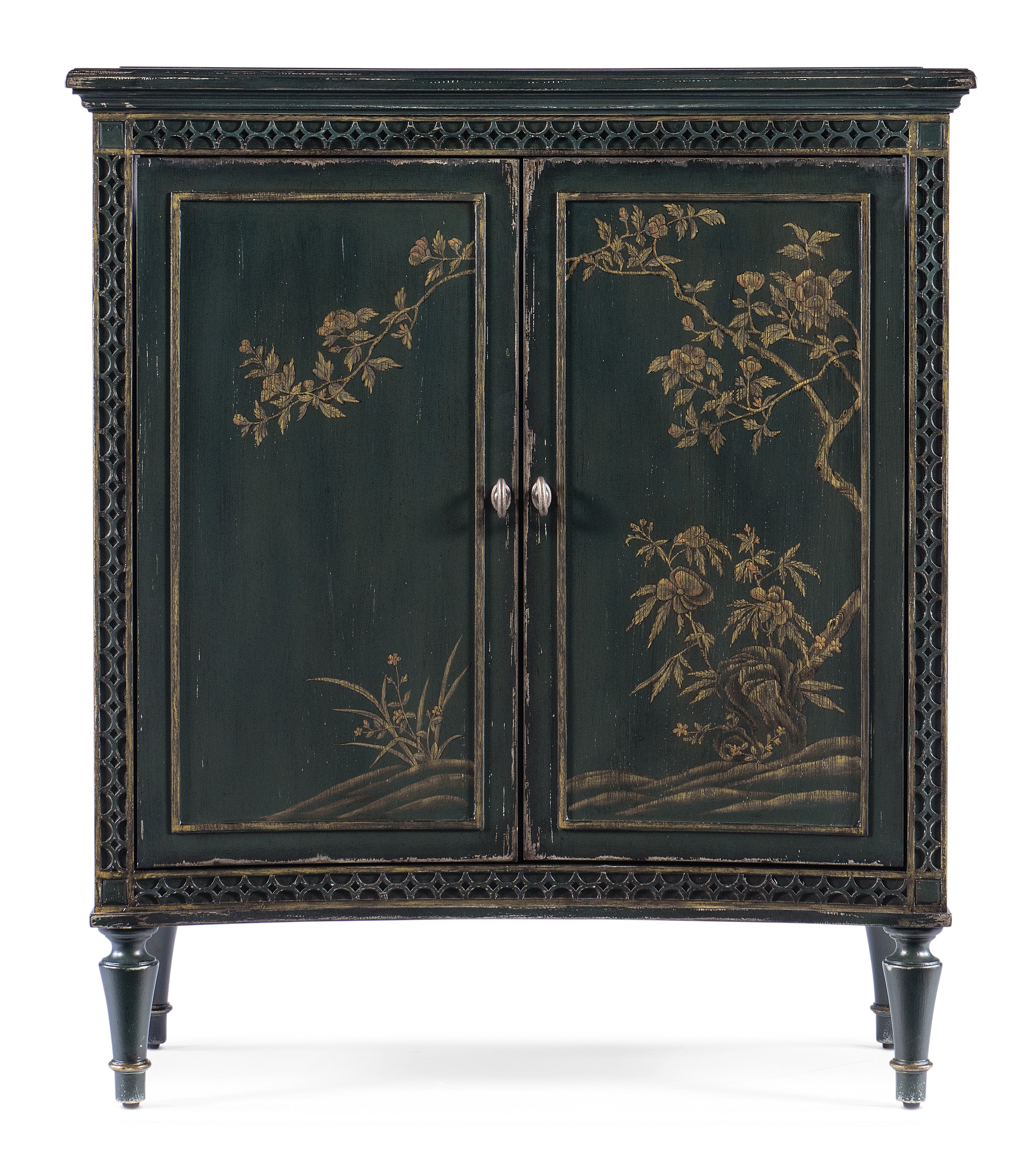 Hooker Furniture Charleston Two-Door Accent Chest in Greens