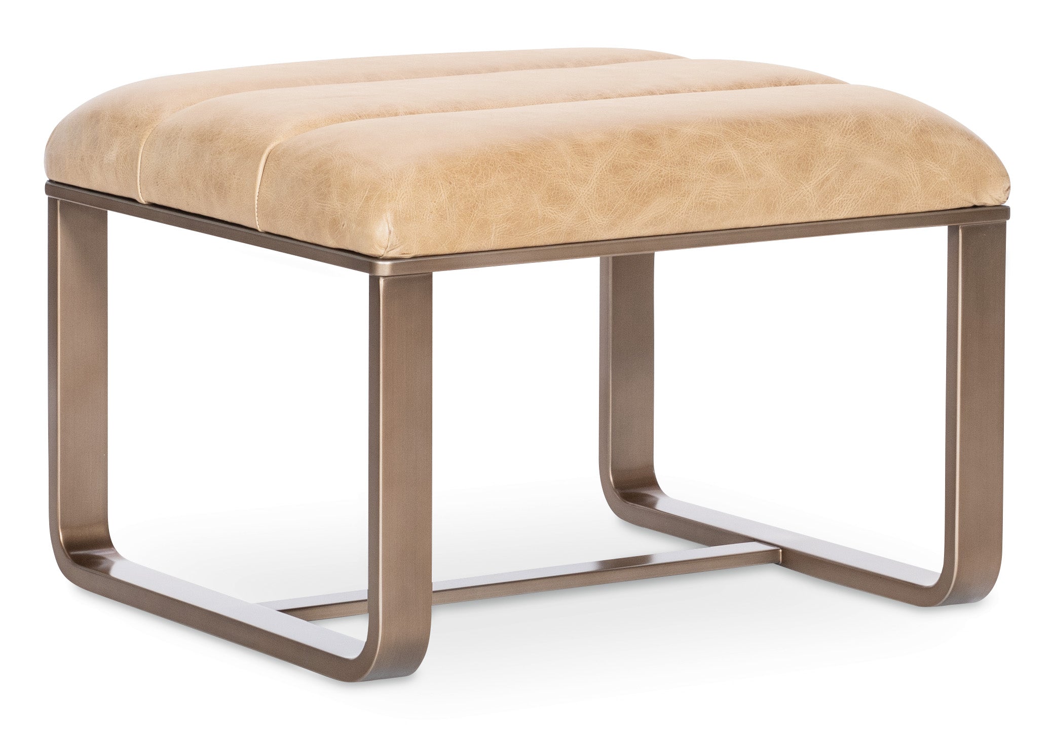Hooker Furniture Cooper Ottoman in Brown