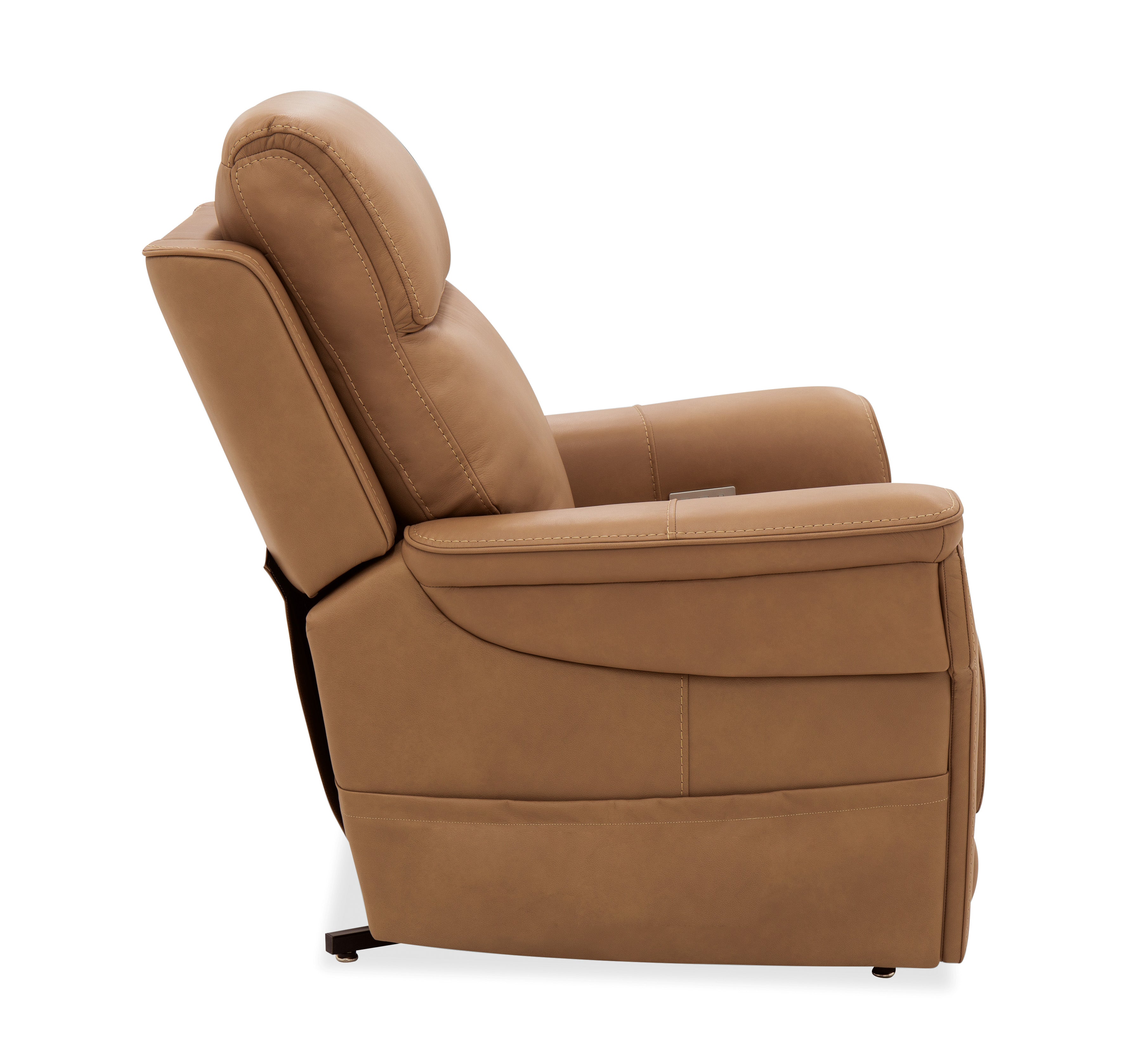 Hooker Furniture Lyra Lift Chair with Power Recline, Headrest and Lumbar in Brown