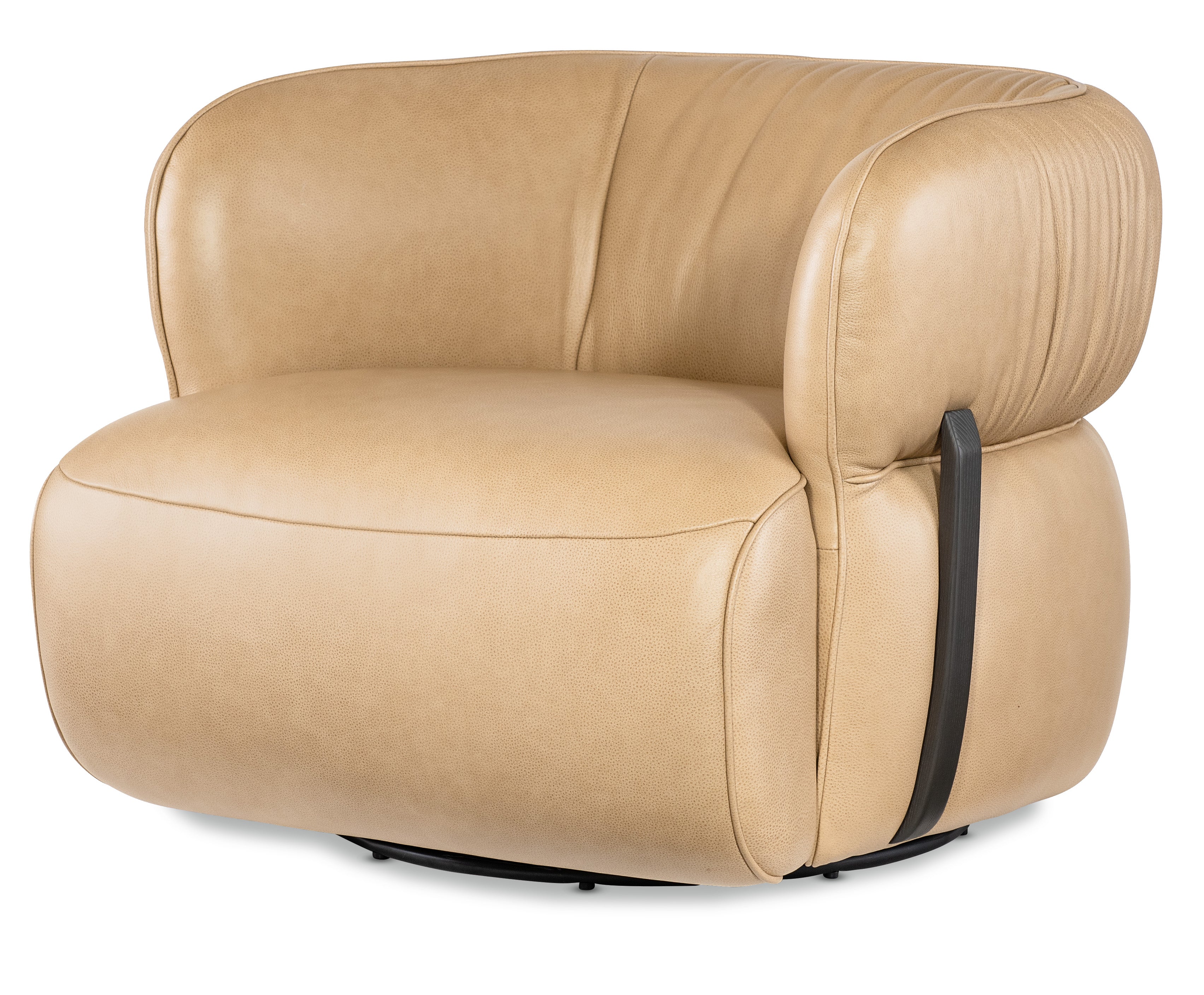 Hooker Furniture McGuire Swivel Chair in Beige