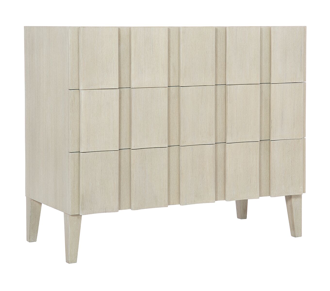 Bernhardt Furniture East Hampton Drawer Chest in Cerused Linen
