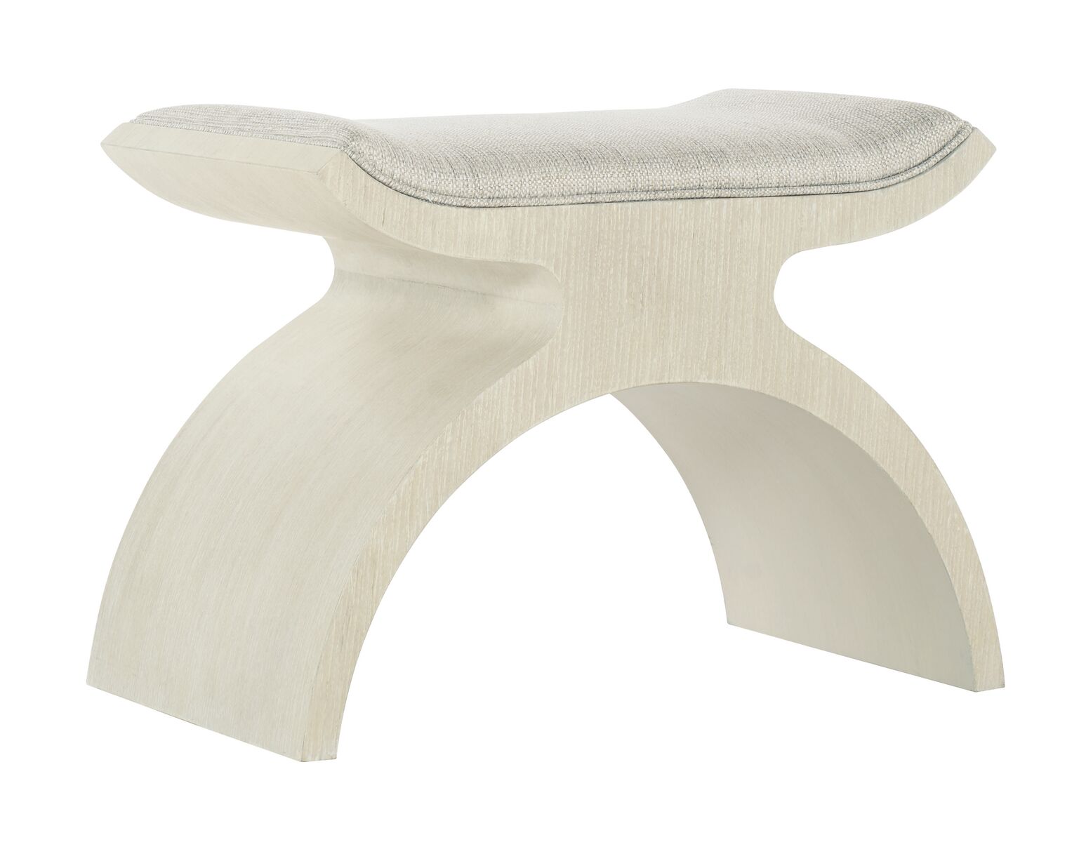 Bernhardt Furniture East Hampton Bench in Cerused Linen