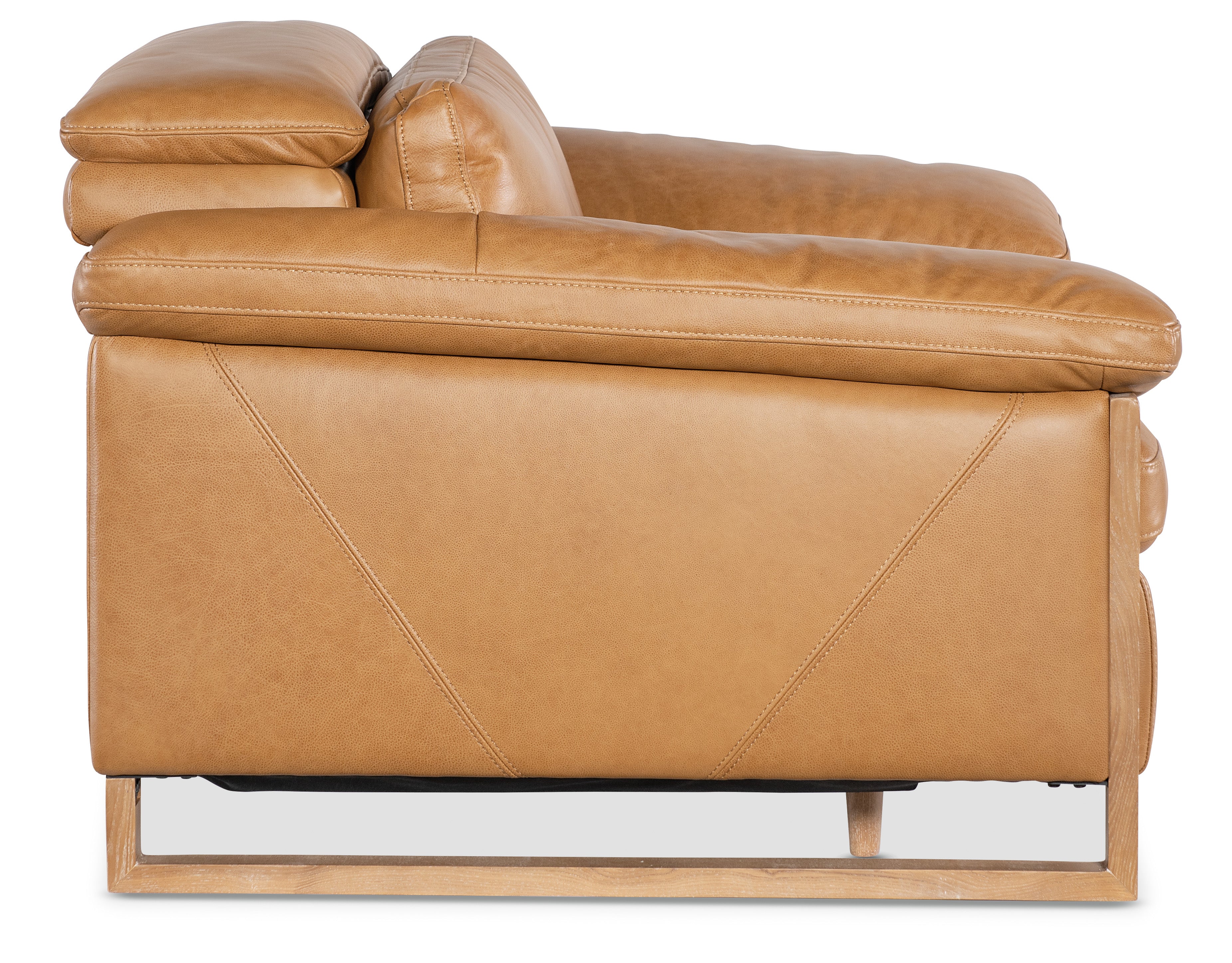 Hooker Furniture Jericho Power Recliner with Power Headrest in Brown