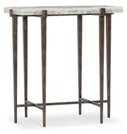 Hooker Furniture Melange Bellis Accent Table in Medium Brown