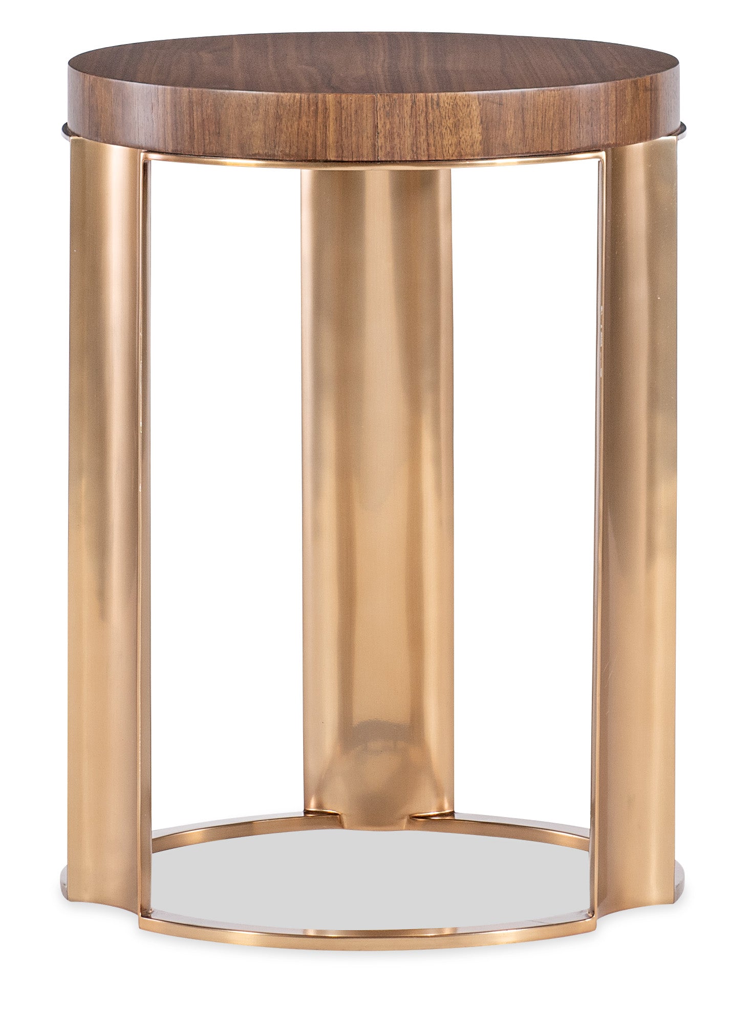 Hooker Furniture Eleana Accent Table in Medium Wood