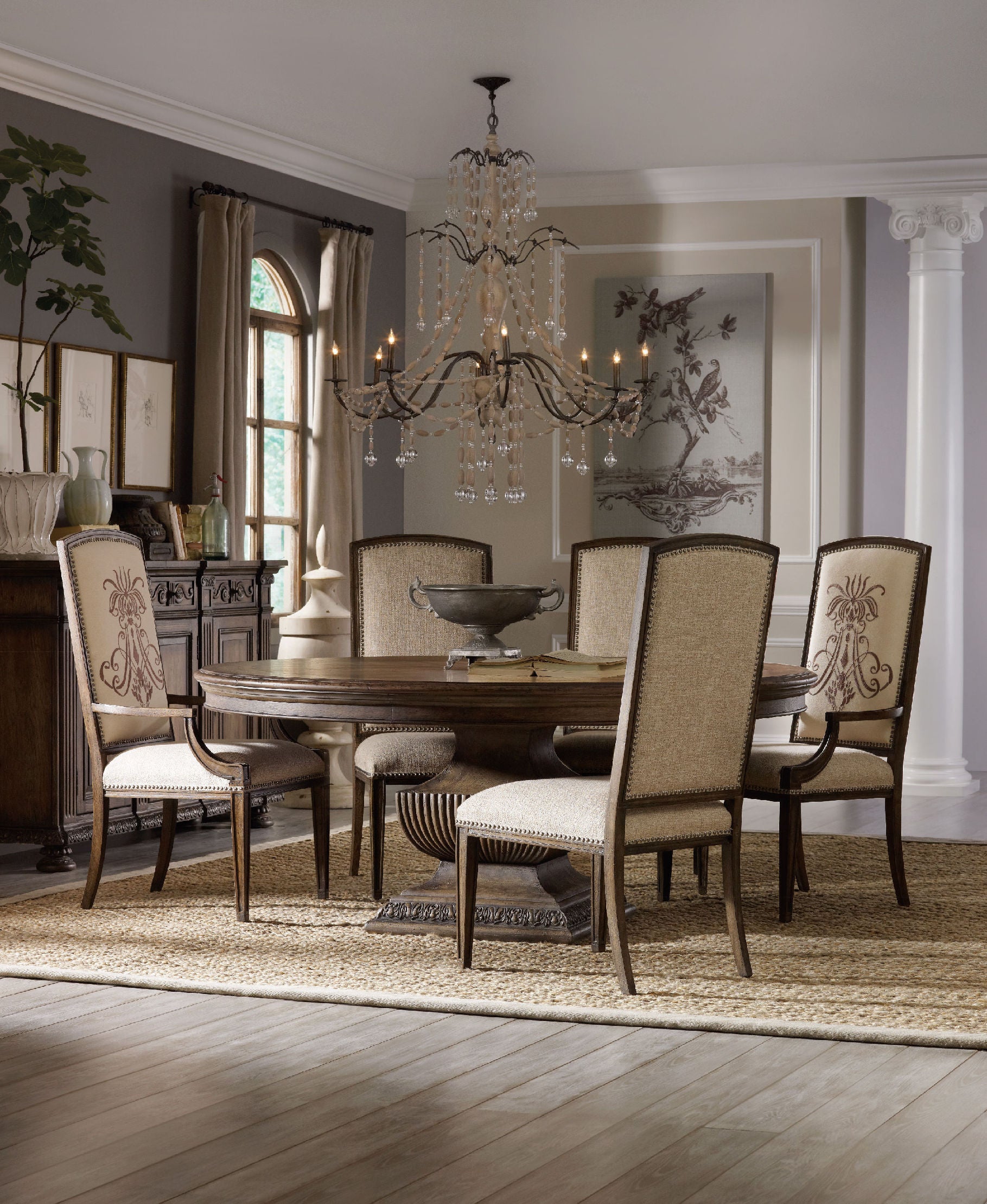 Hooker Furniture Rhapsody 72'' Round Dining Table