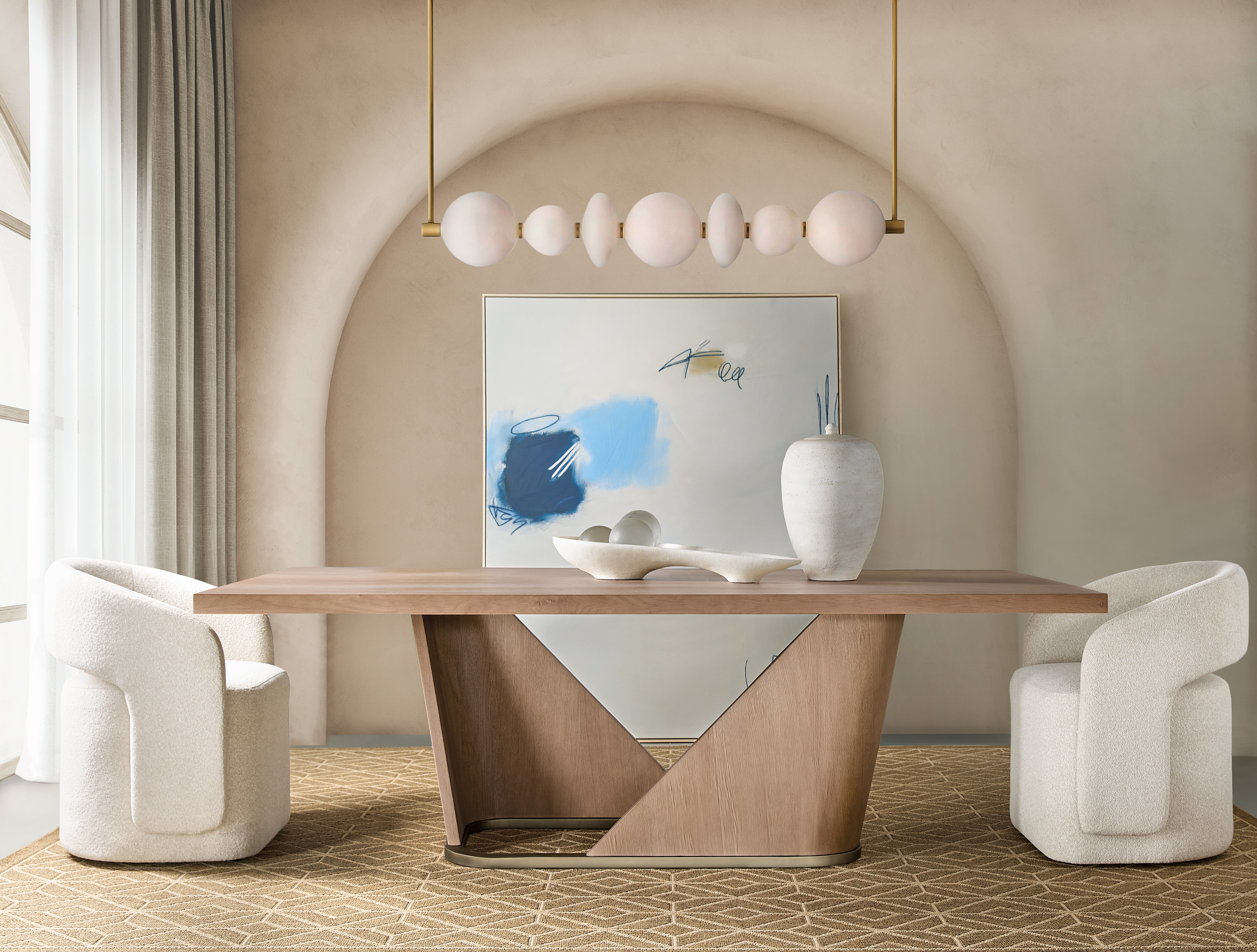 Hooker Furniture Commerce and Market Open Concept Upholstered Dining Chair